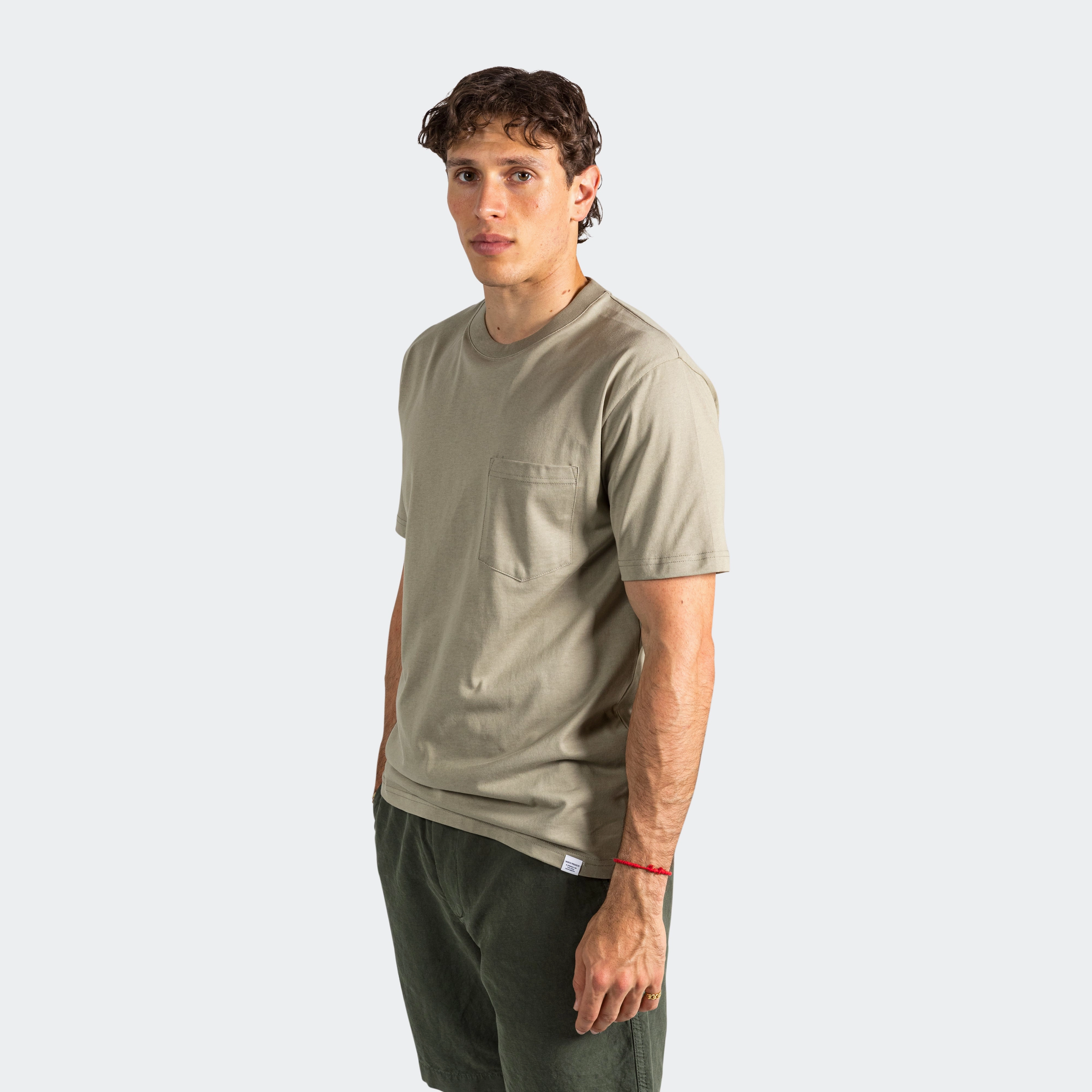 Johannes Pocket T-Shirt - Clay Casual Comfort Wear Modern Trend Look