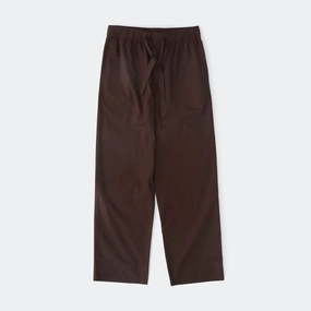 Pyjama Pants - Coffee Cotton Poplin Core Comfort