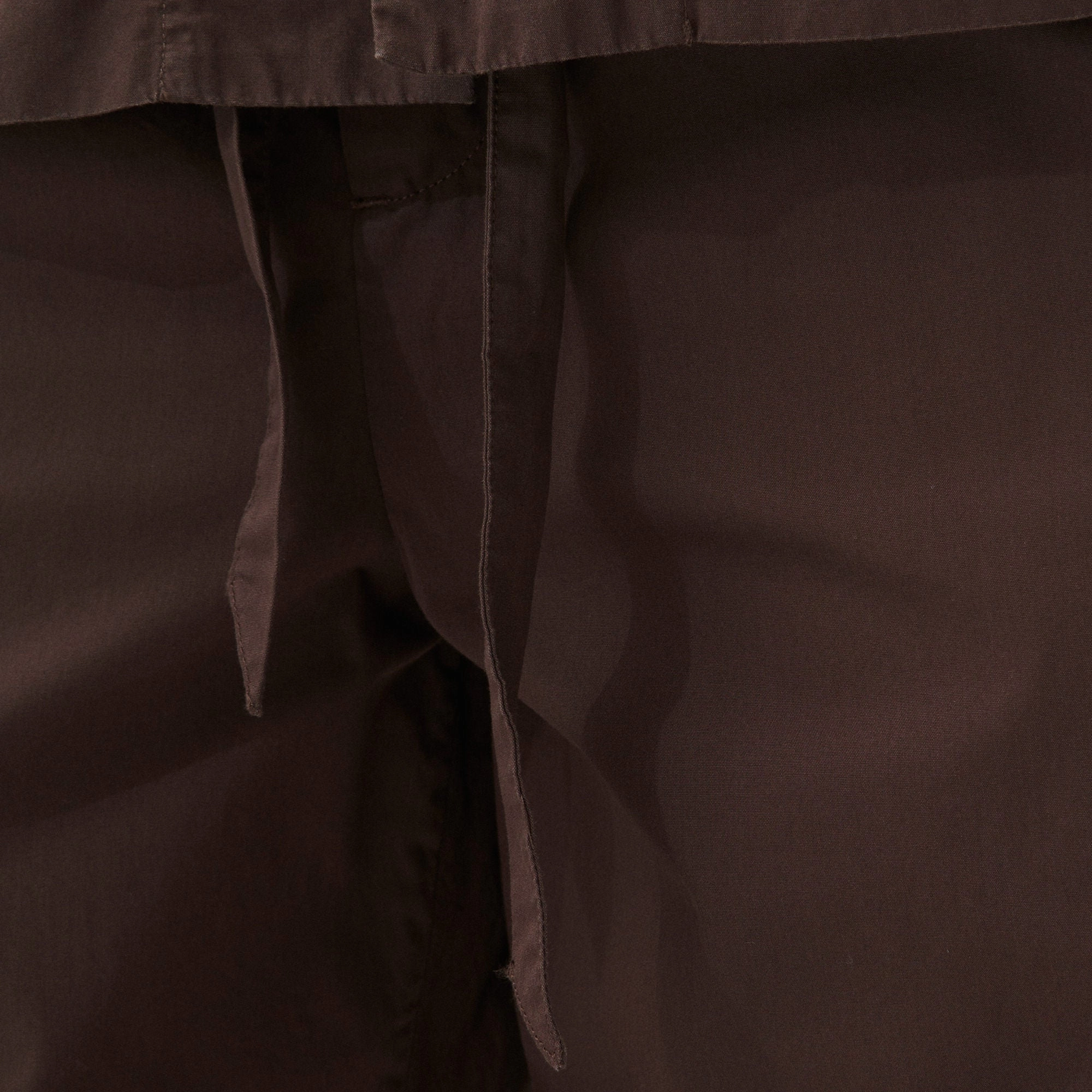 Pyjama Pants - Coffee Cotton Poplin StainResistantCoating HypoallergenicFabric