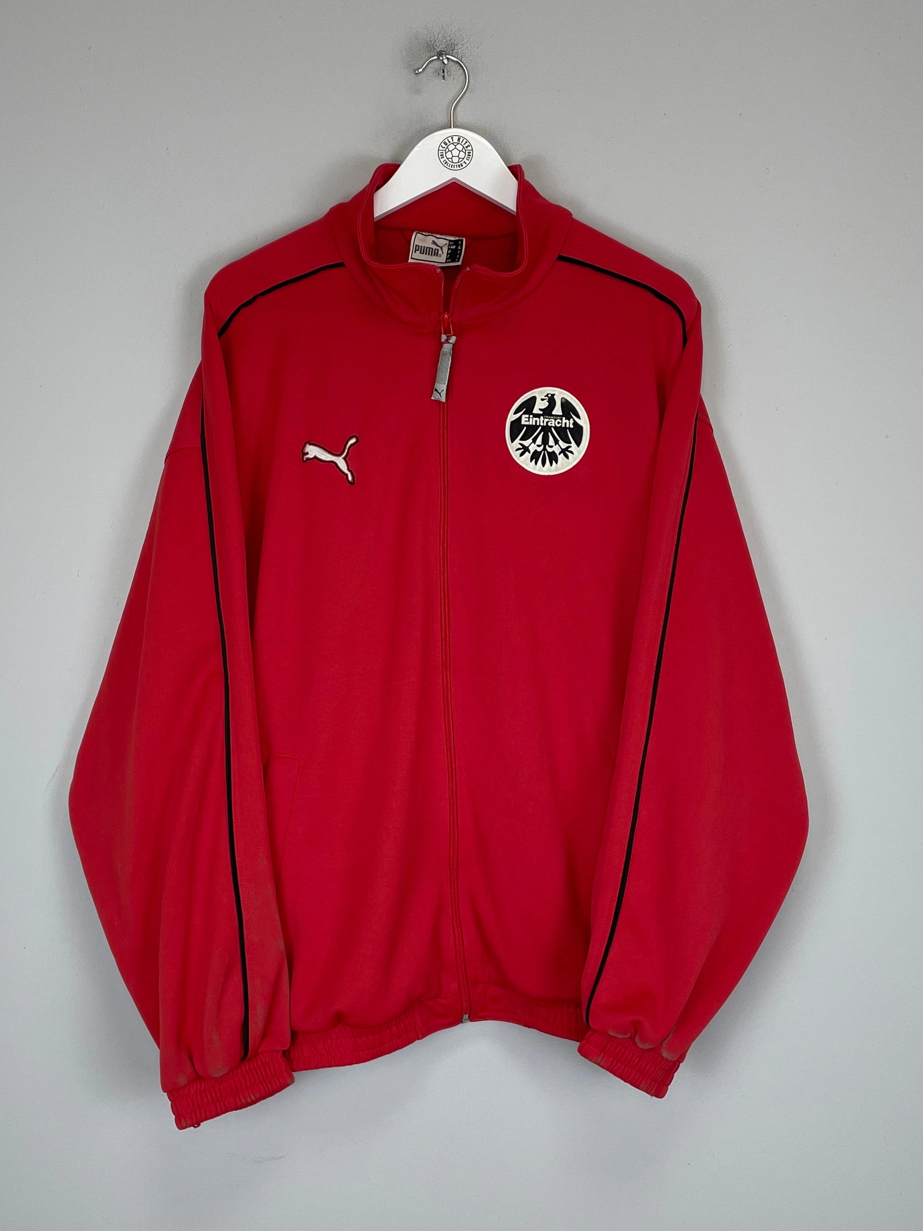 Multi Function Compression Stretchable Design 1998/00 EINTRACHT FRANKFURT TRACK JACKET (L) PUMA