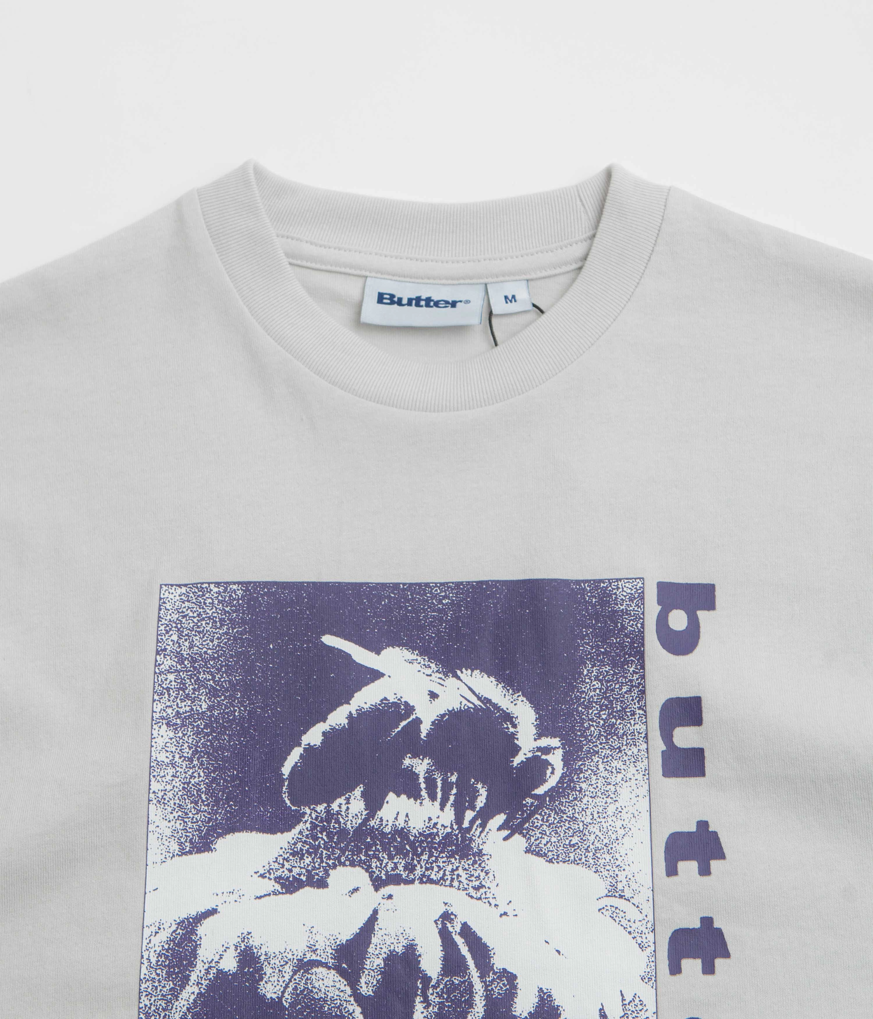 Butter Goods Beauty T-Shirt - Cement Summer Fashion