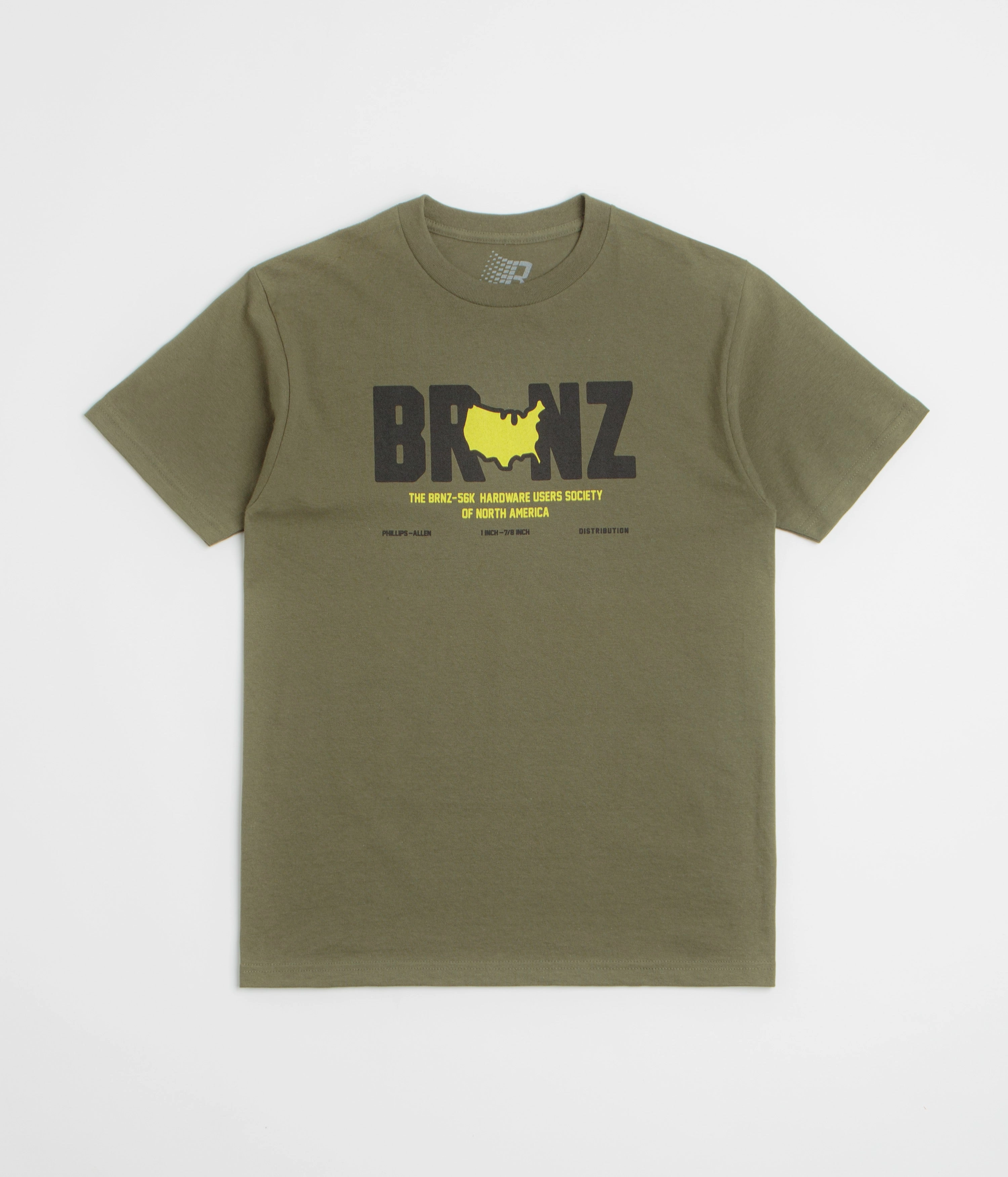 Casual Outfit Outdoor Activity Bronze 56K Brnz T-Shirt - Military Green