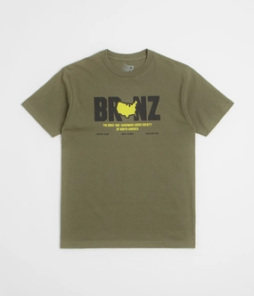 Casual Outfit Outdoor Activity Bronze 56K Brnz T-Shirt - Military Green