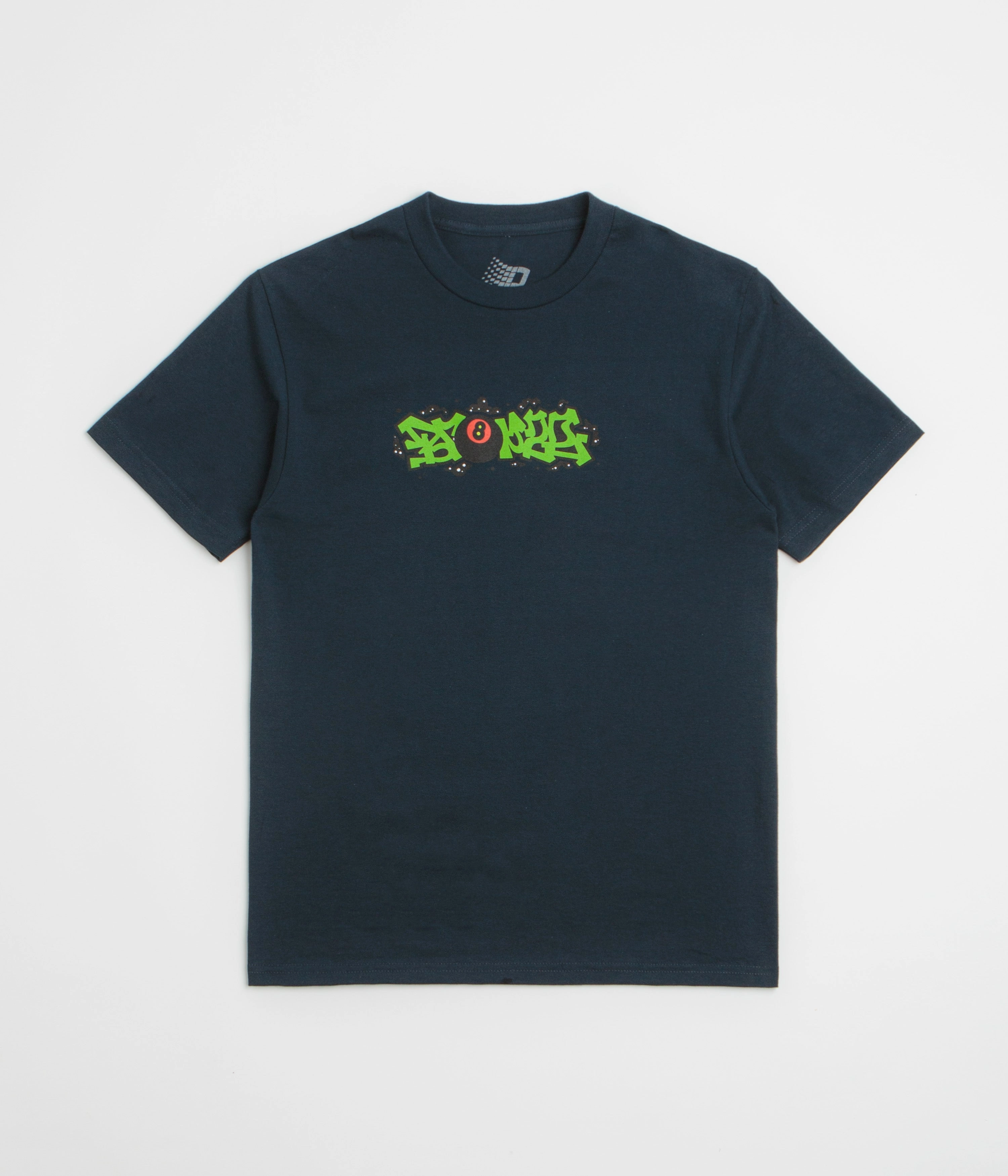 Bronze 56K Burner T-Shirt - Navy Minimalistic Wear Day-to-Night Look