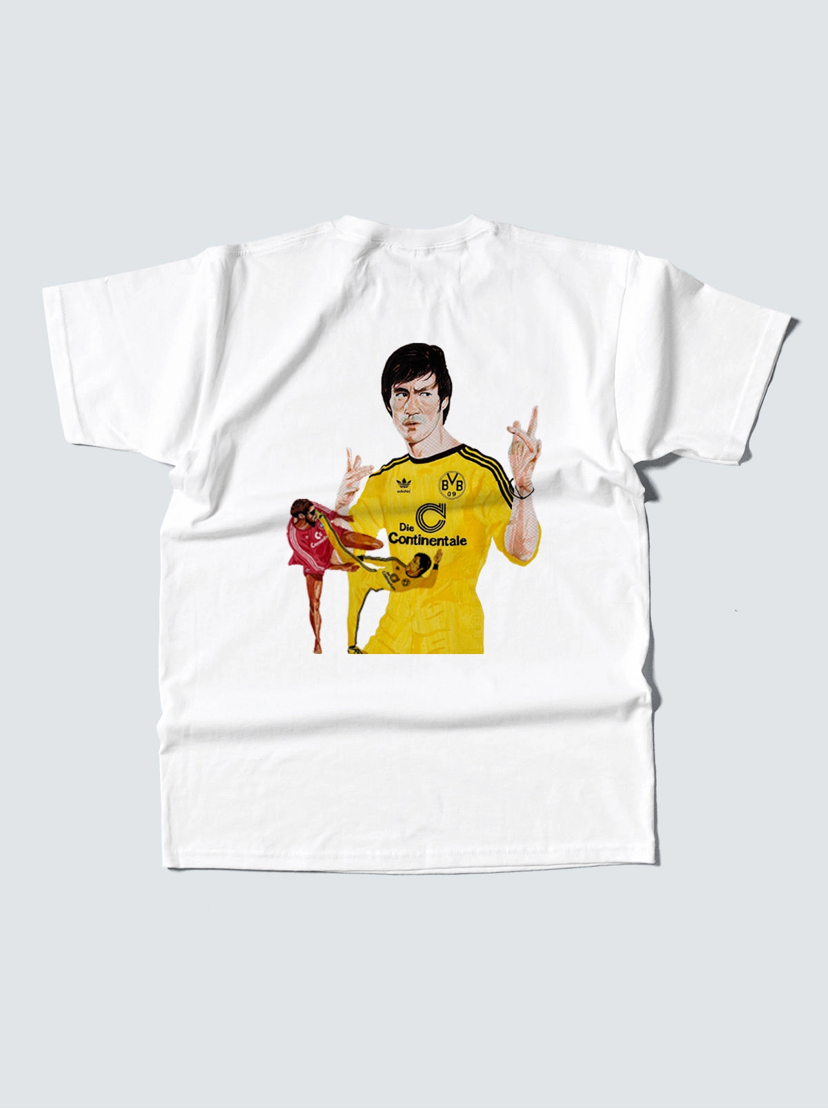 BRUCE LEE HONG KONG POP-UP GRAPHIC TEE Daily Trend Look