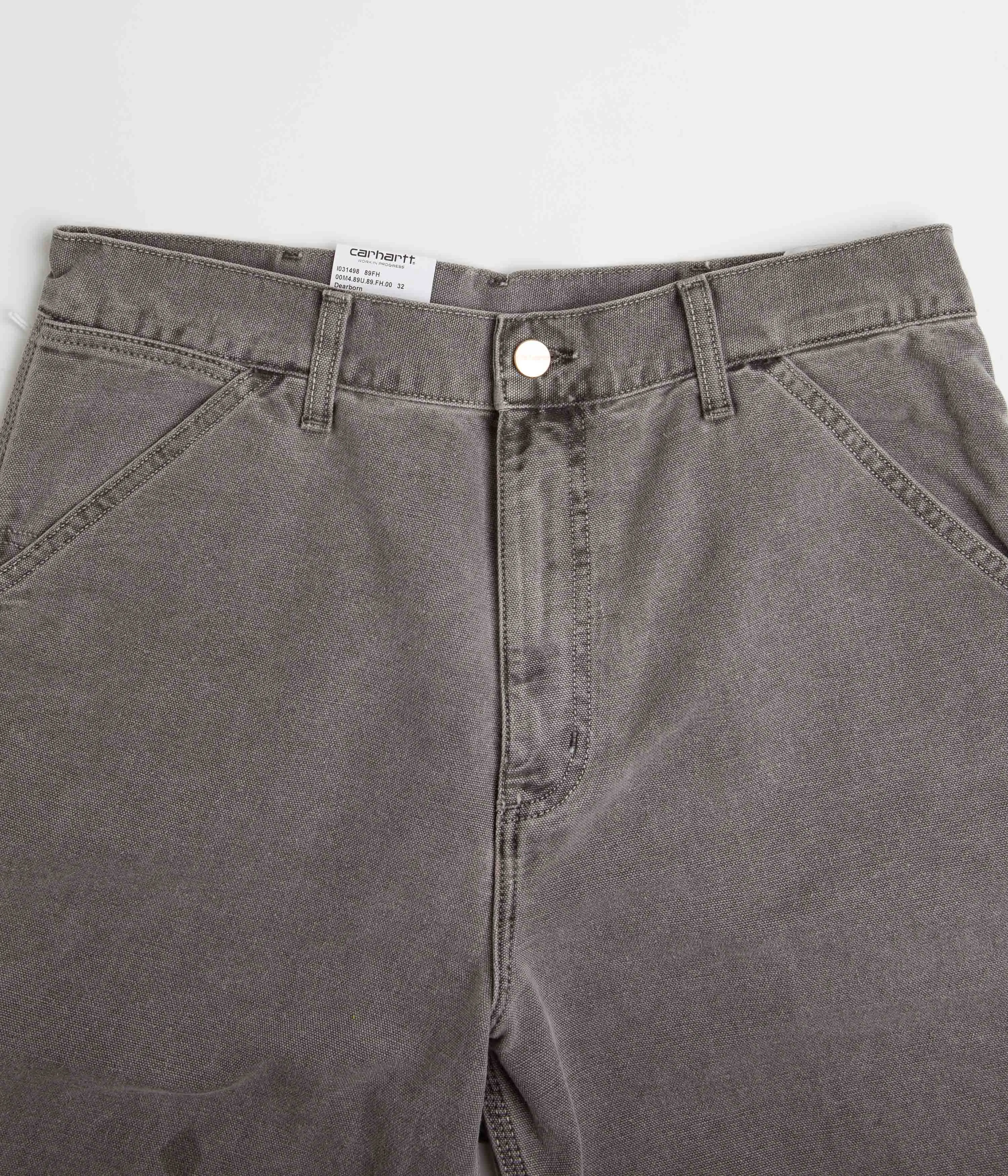 Flatlock Seam Technology Carhartt Single Knee Shorts - Faded Black