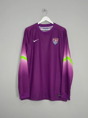 Style Performance 2014/15 USA *PLAYER ISSUE* GK SHIRT (XL) NIKE