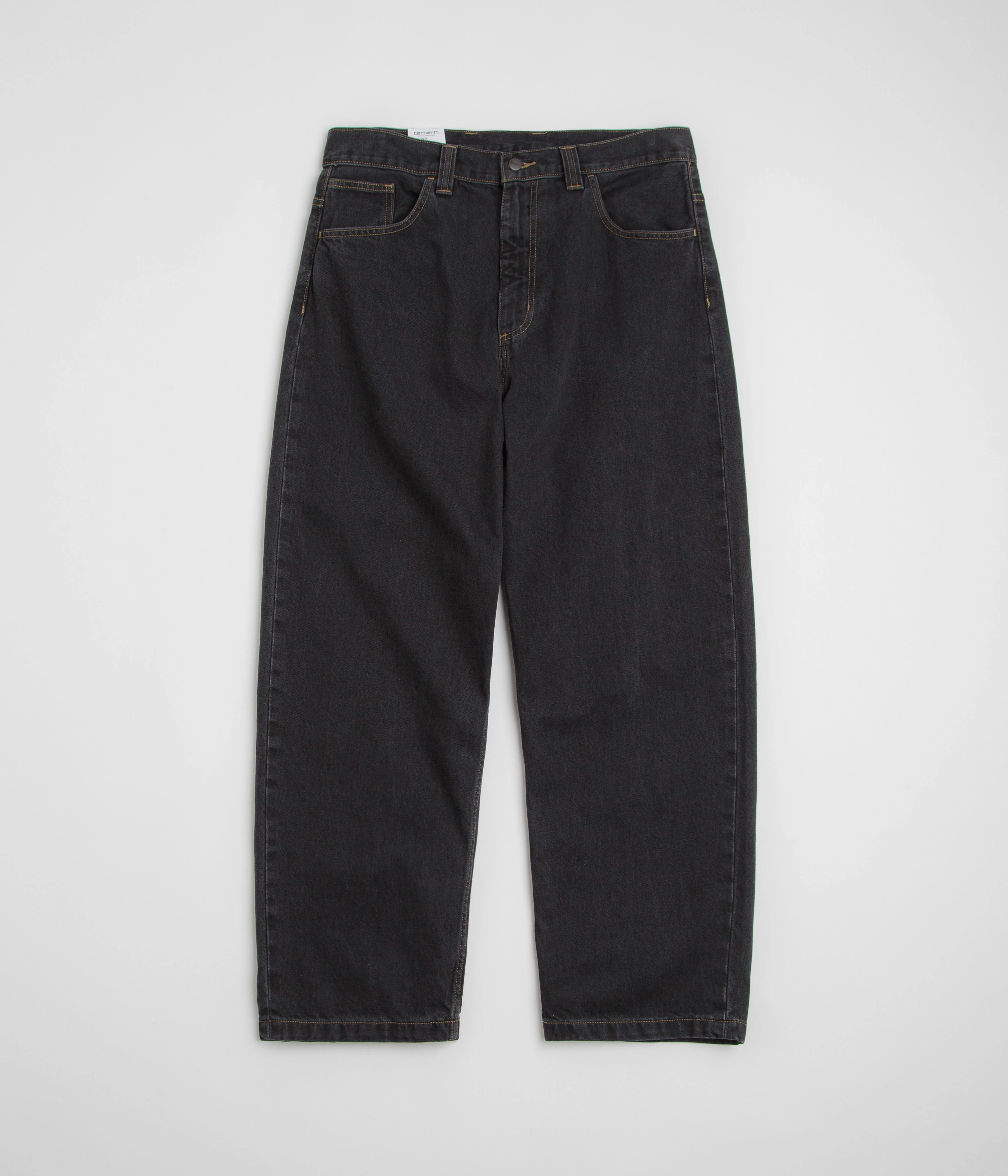 Carhartt Brandon Pants - Black Stone Washed Casual Morning Stroll