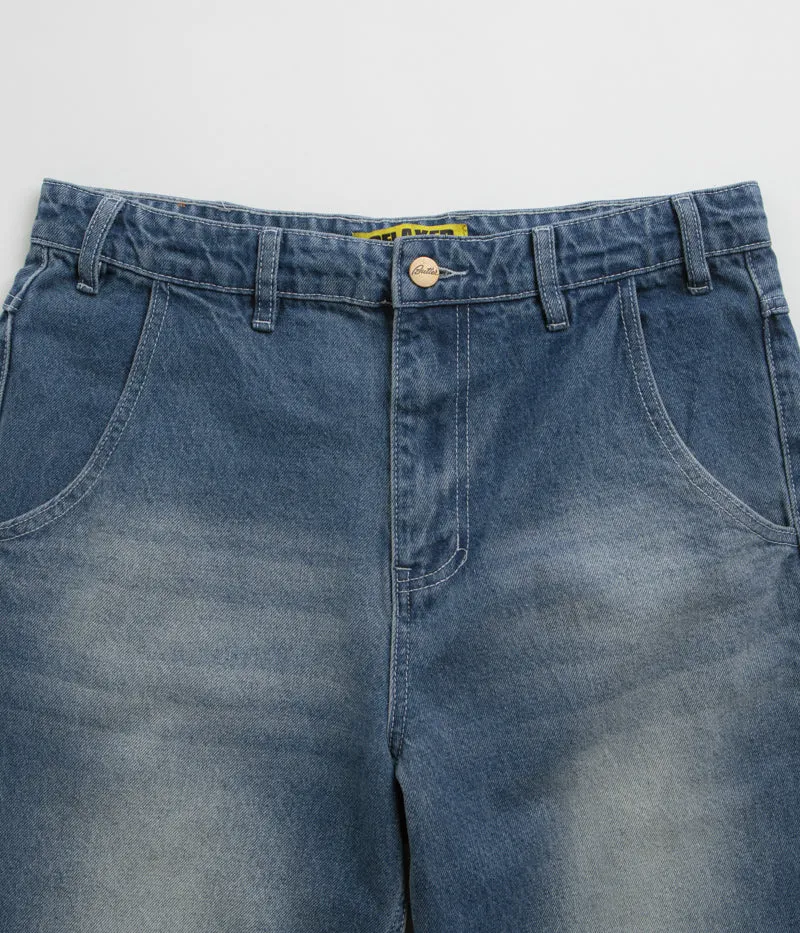 Butter Goods Alpine Jeans - Distressed Faded Blue Always Ready