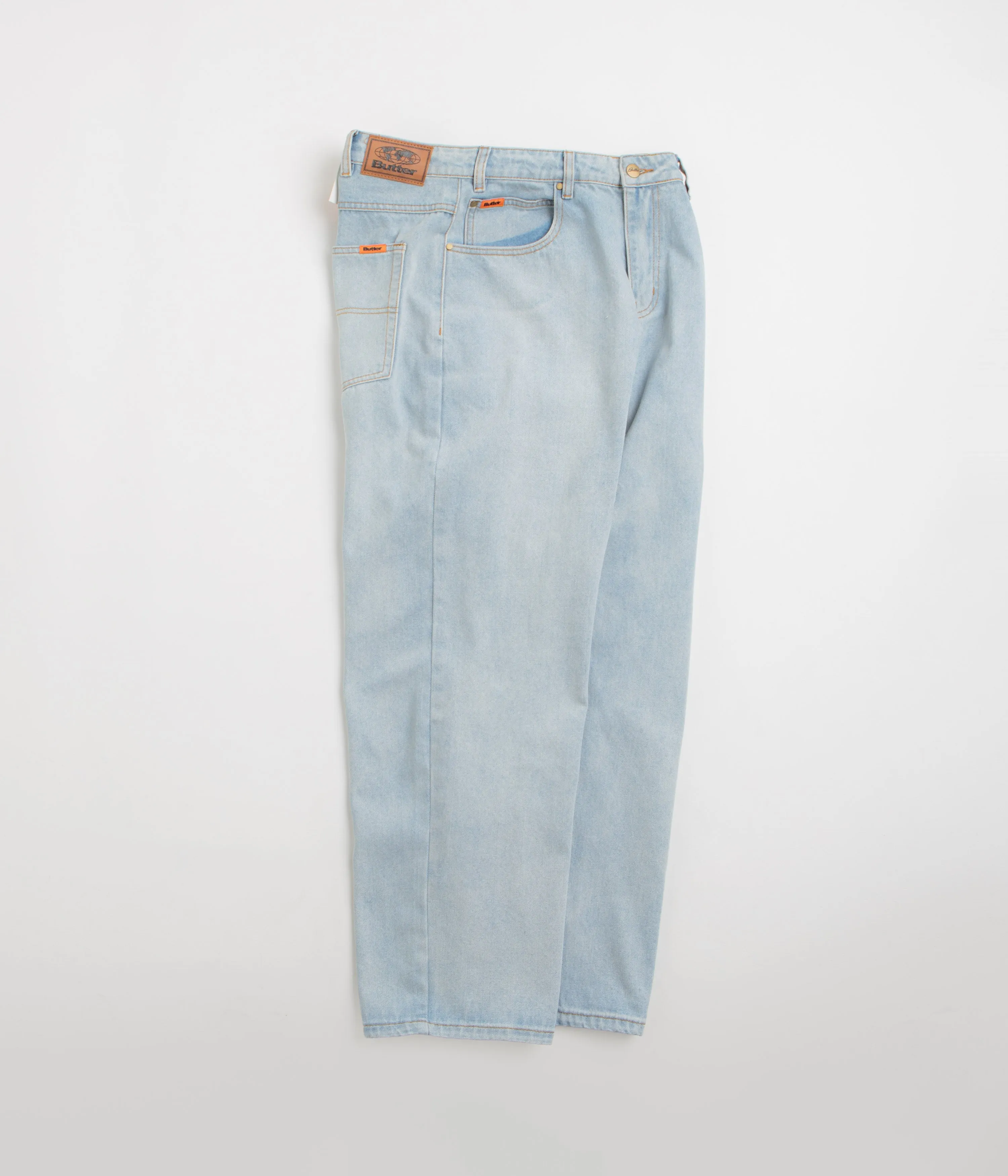 Butter Goods Baggy Jeans - Light Blue / Blue All Day Use