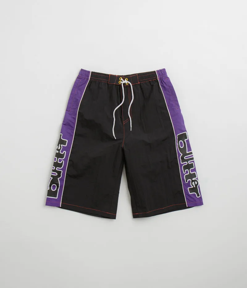 Beachwear stain - resistant Butter Goods Warped Board Shorts - Black