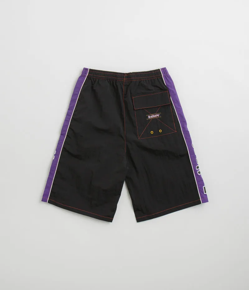 Butter Goods Warped Board Shorts - Black loafers Beach Ready