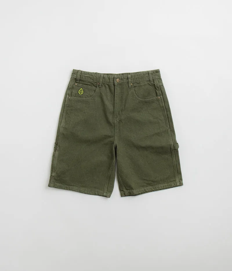 Butter Goods Weathergear Denim Shorts - Faded Army maternity option swim trunks