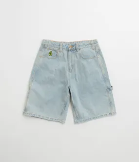 Butter Goods Weathergear Denim Shorts - Faded Light Wash Personalized garden party wear