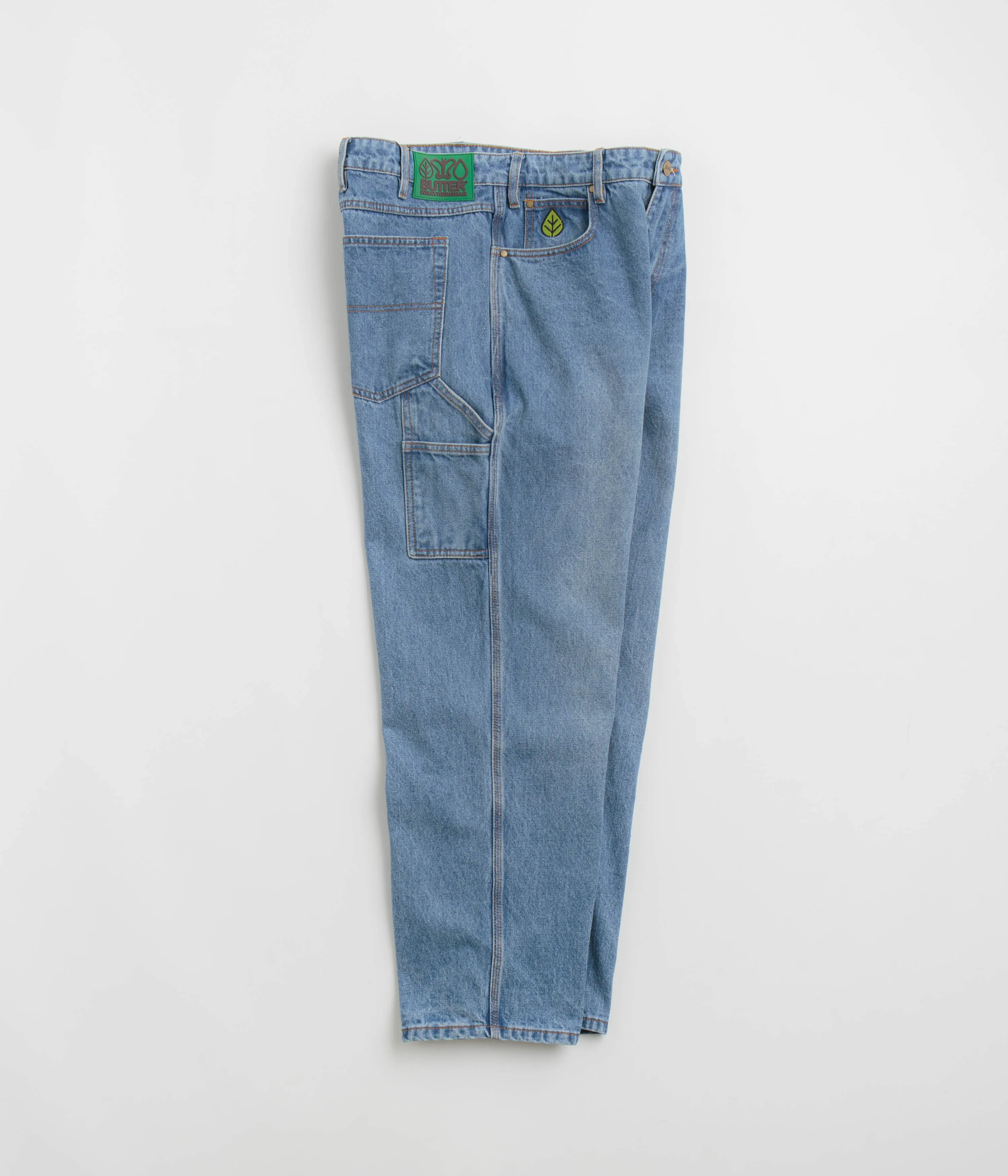 Plain Favorite Timeless Piece Butter Goods Weathergear Heavyweight Jeans - Worn Indigo