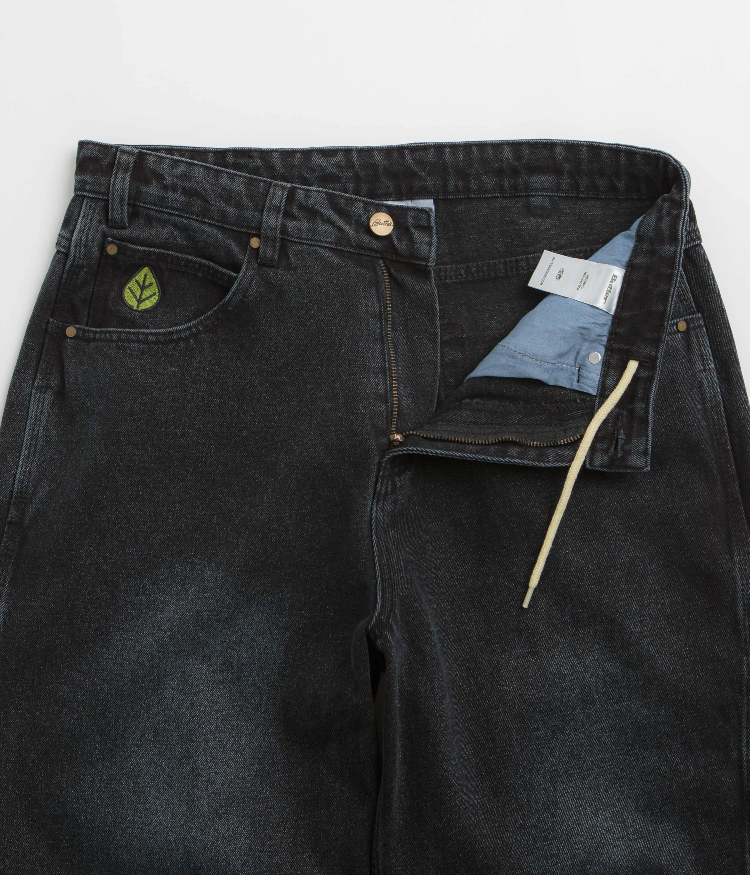 Easy Style Family Style Minimalist Style Date Night Butter Goods Weathergear Jeans - Dark Navy Tint