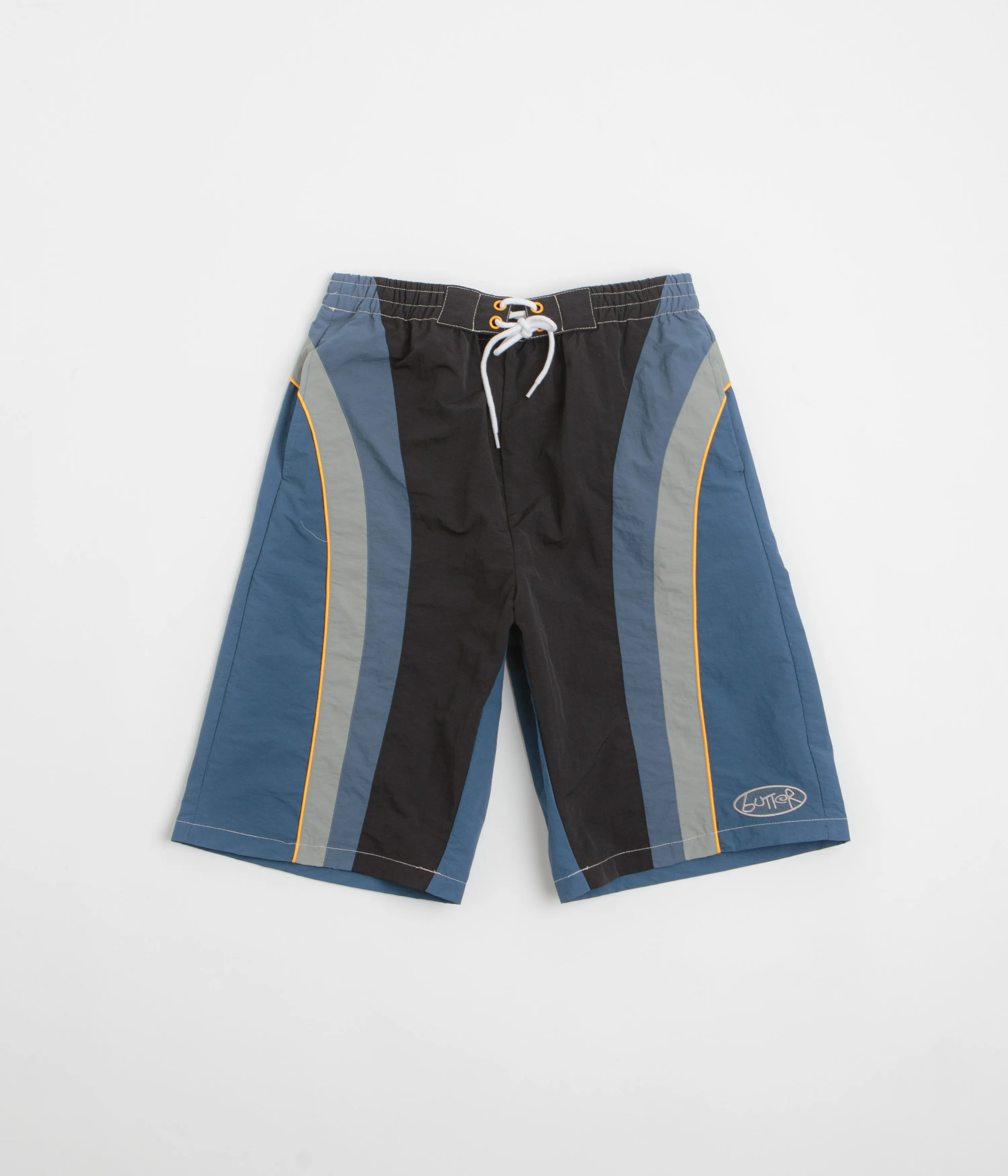 polo shirt Lightweight Construction Butter Goods Wipeout Board Shorts - Navy