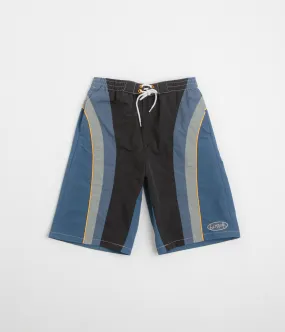 polo shirt Lightweight Construction Butter Goods Wipeout Board Shorts - Navy