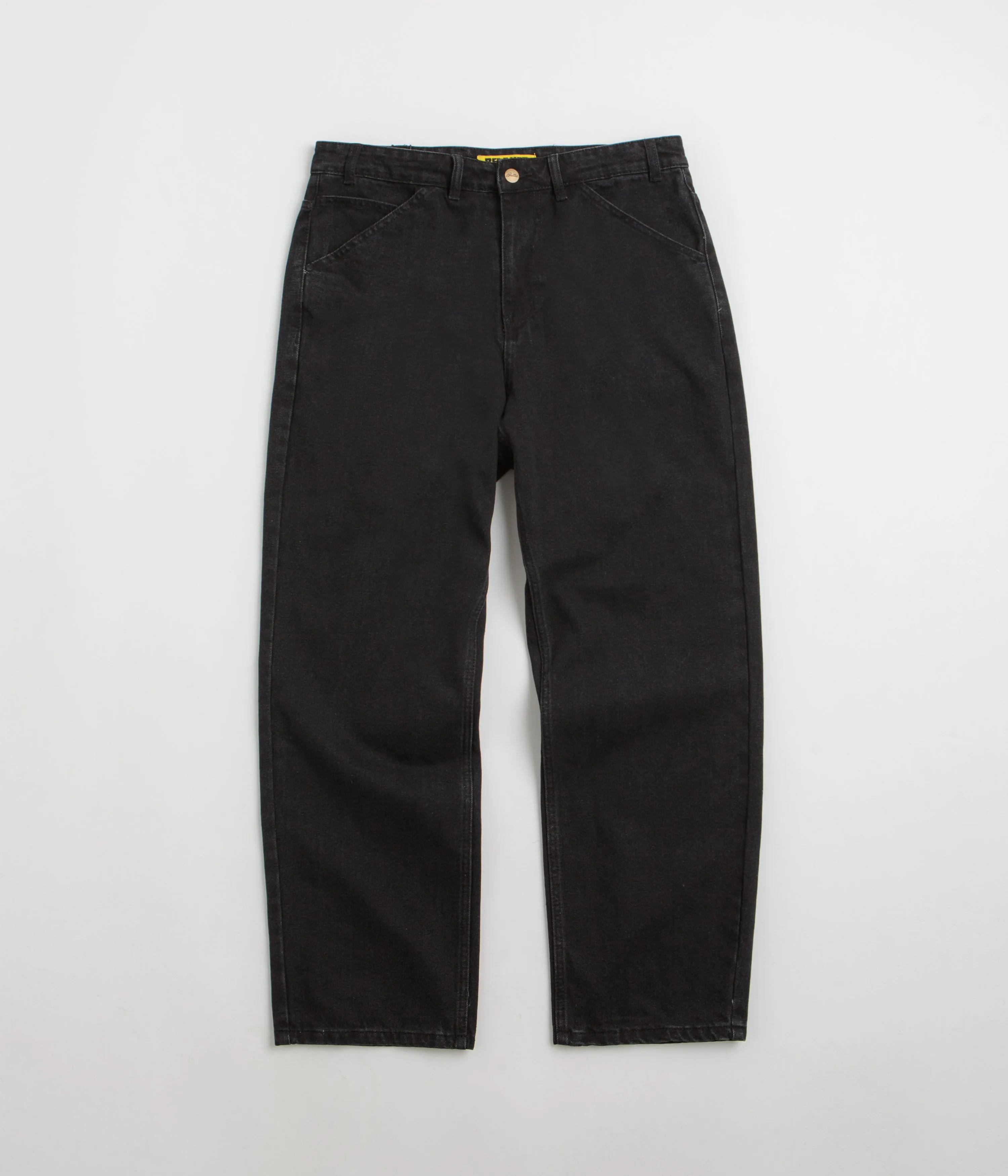 Work Meeting Weekend Style Streetwear Fan Perfect Basic Butter Goods Witness Jeans - Flat Black