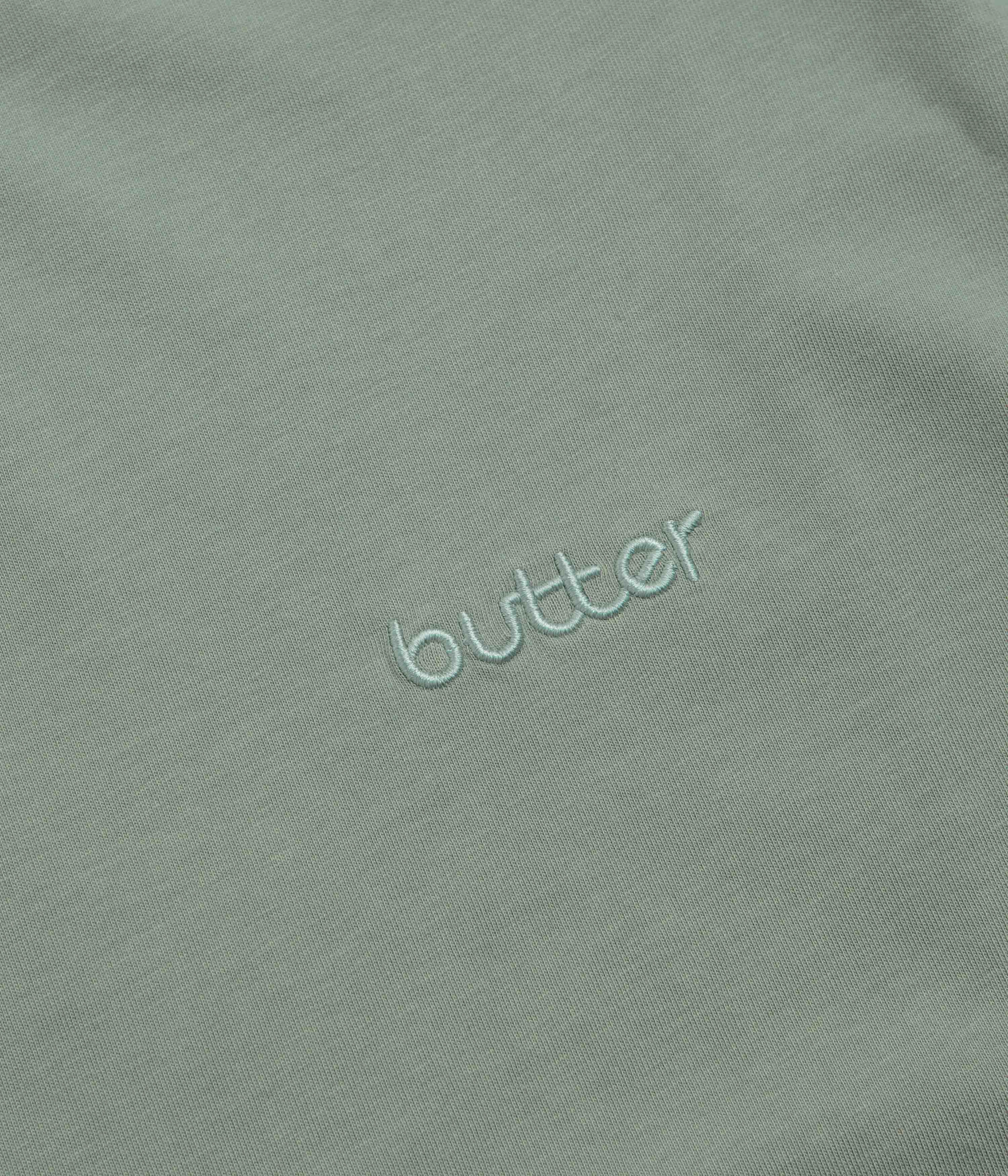 Butter Goods Alpine T-Shirt - Dull Mint weekday wear Adjustable Hem