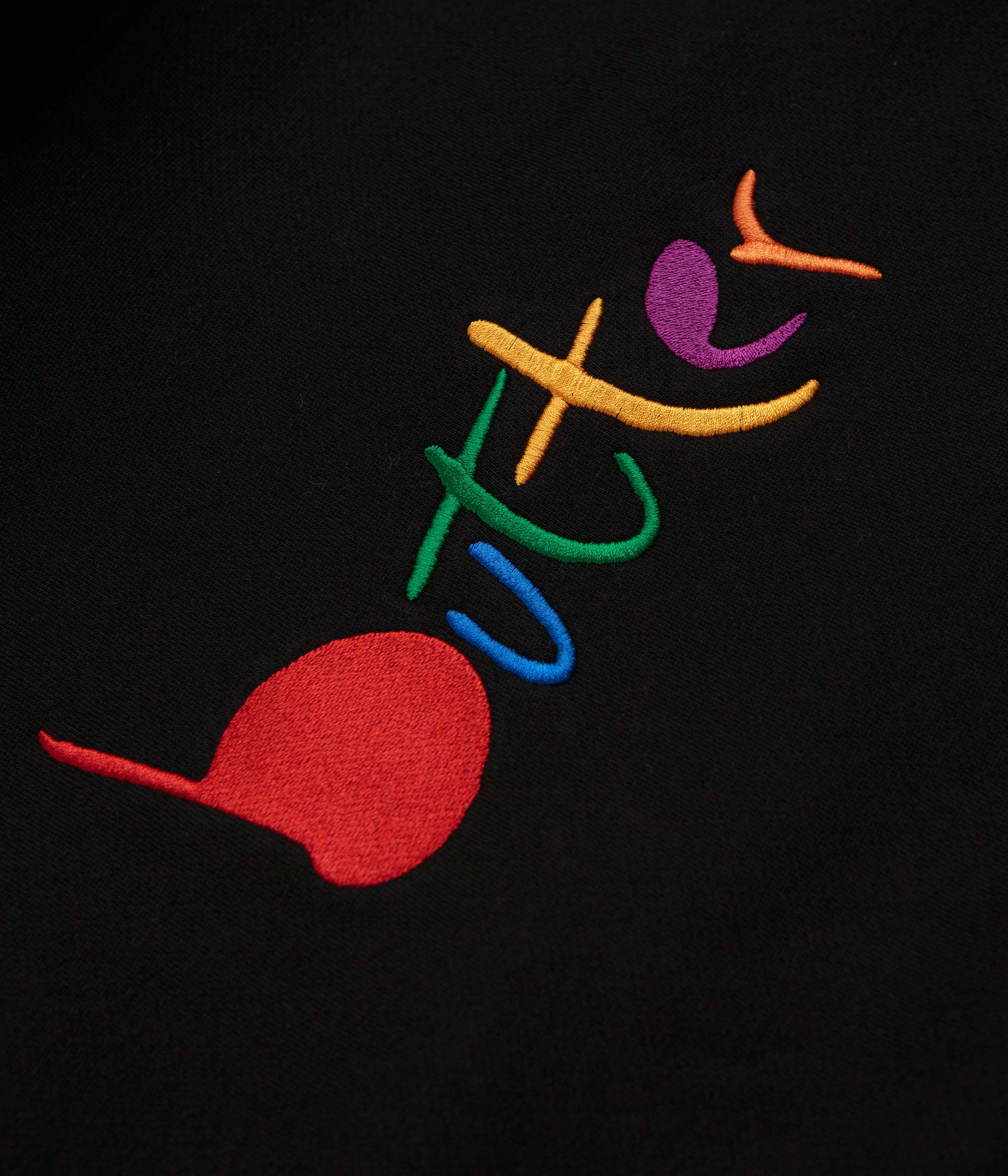 Contemporary Look Butter Goods Art Hoodie - Black