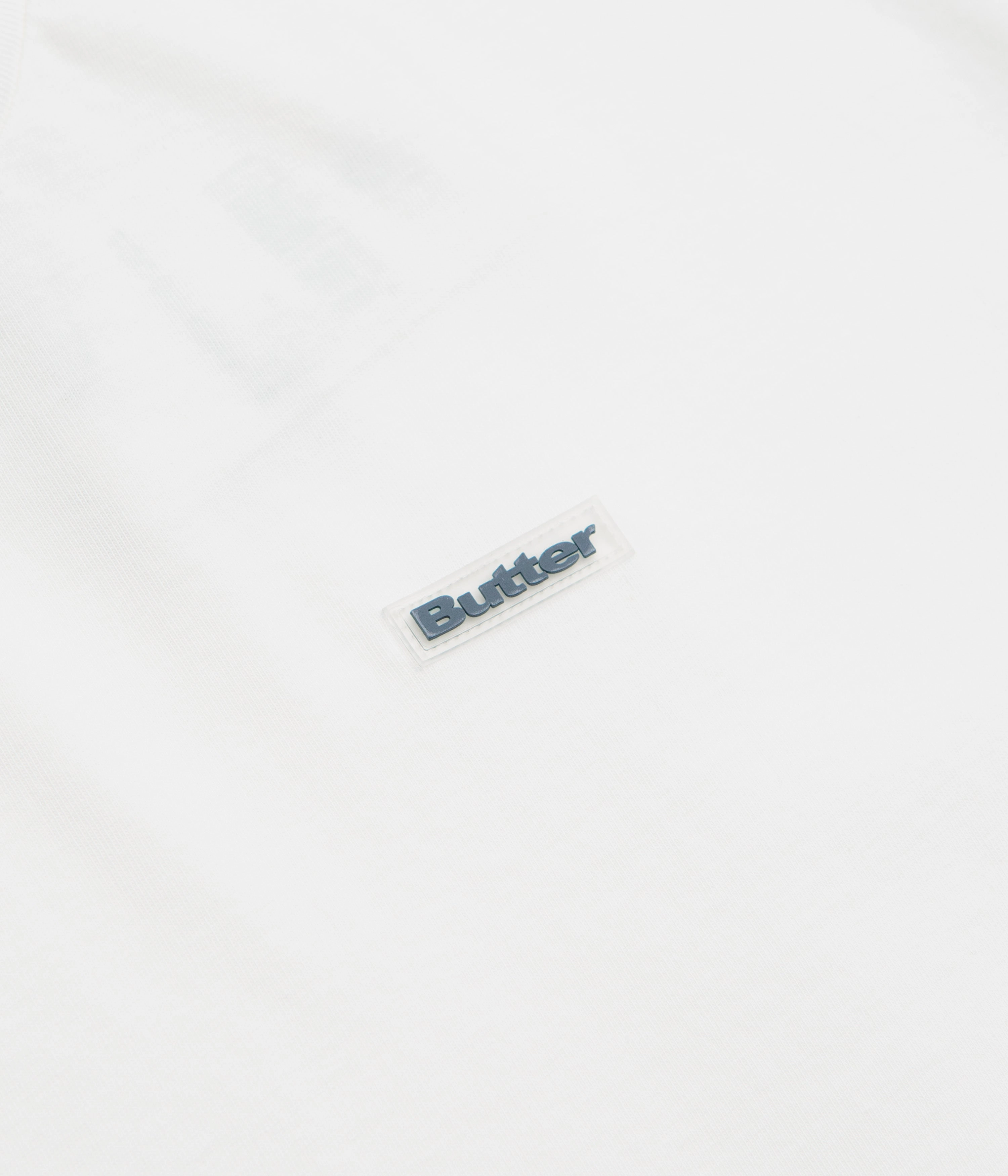 Butter Goods Basic T-Shirt - White / Black Comfy Casual Wear