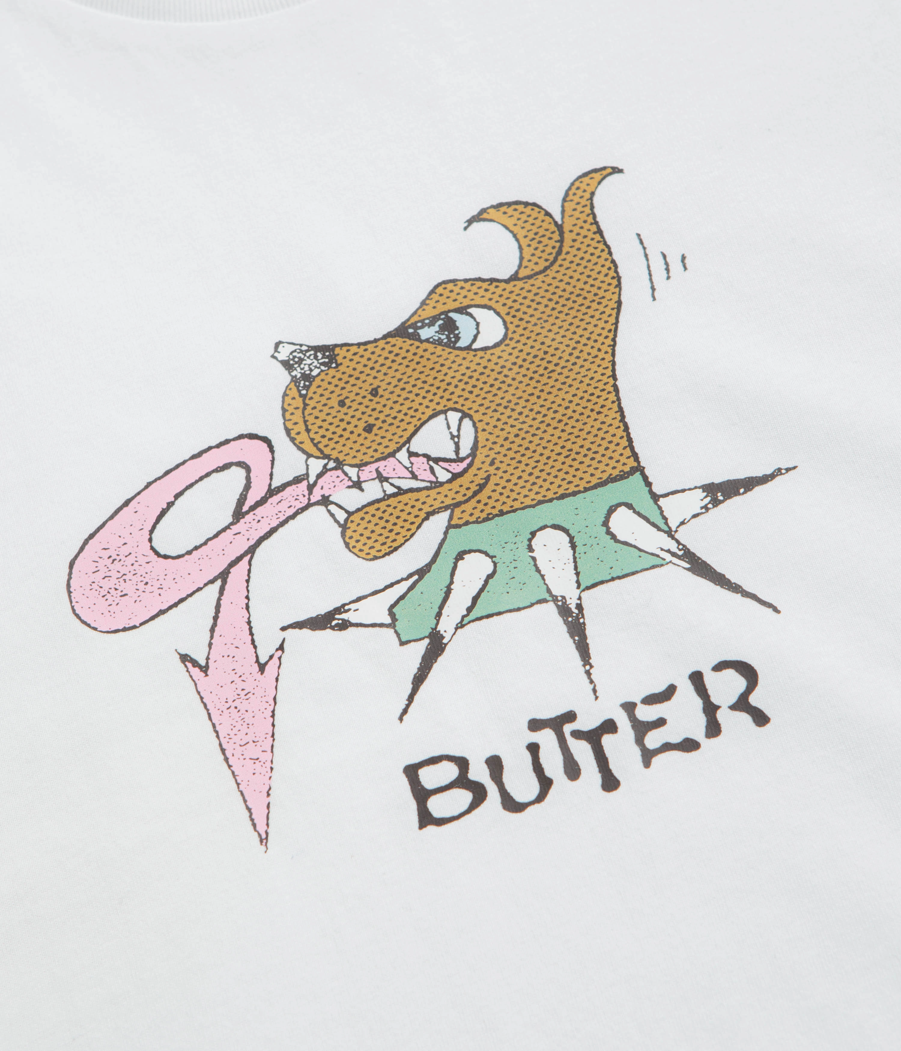 Butter Goods Canine T-Shirt - White Everyday Style Trend Versatile Look