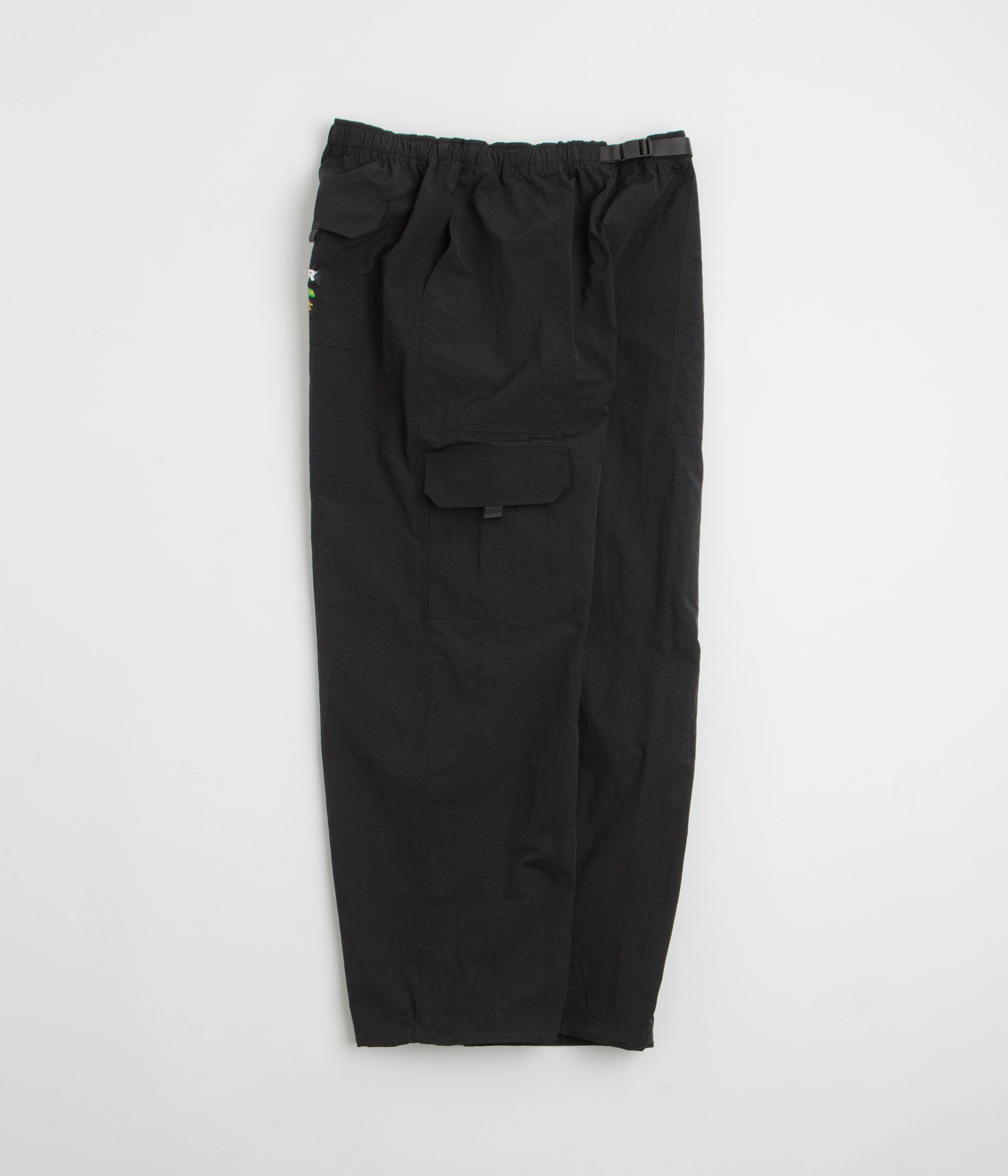 Butter Goods Climber Pants - Black / Black Sporty Style