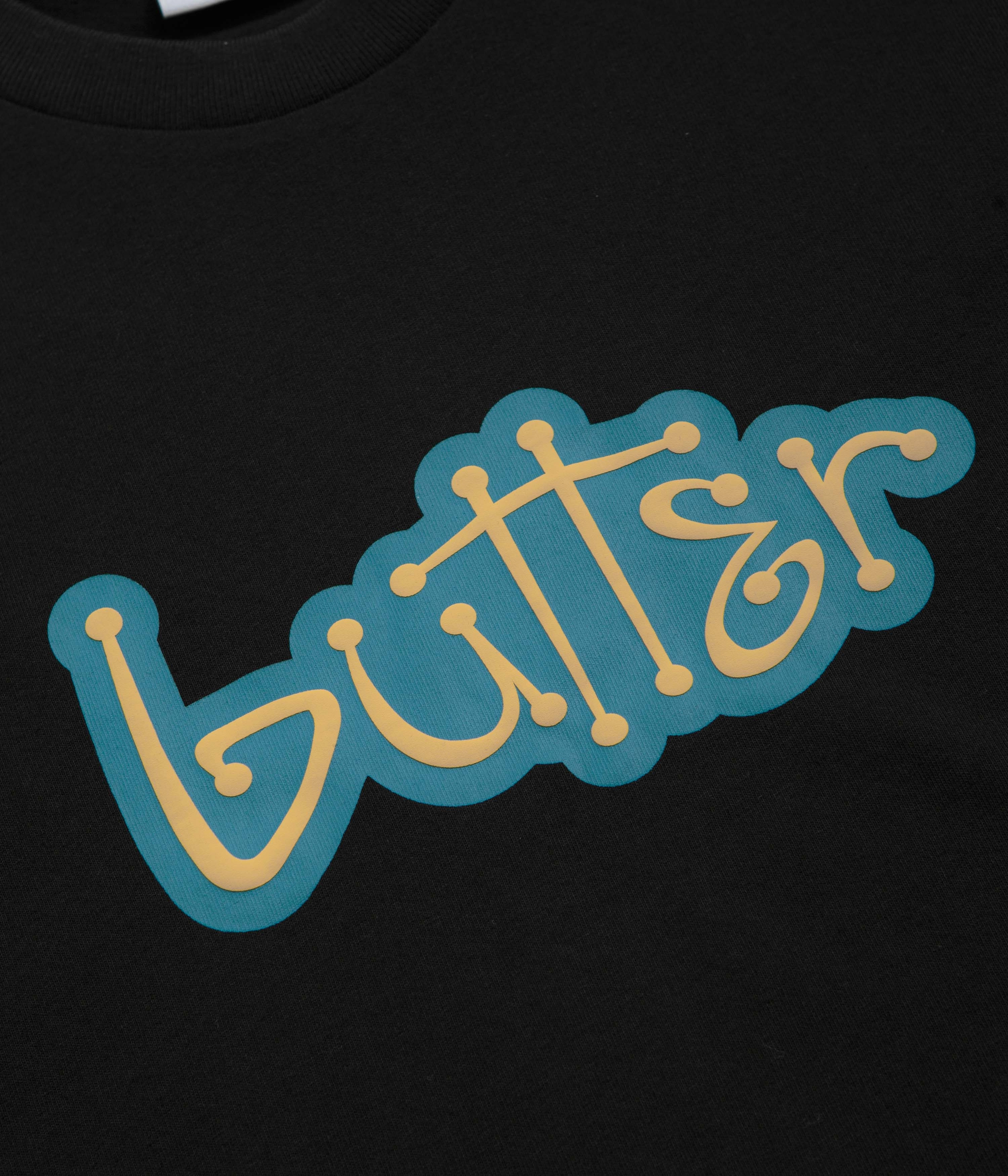 Trendy Fashion Butter Goods Connection T-Shirt - Black