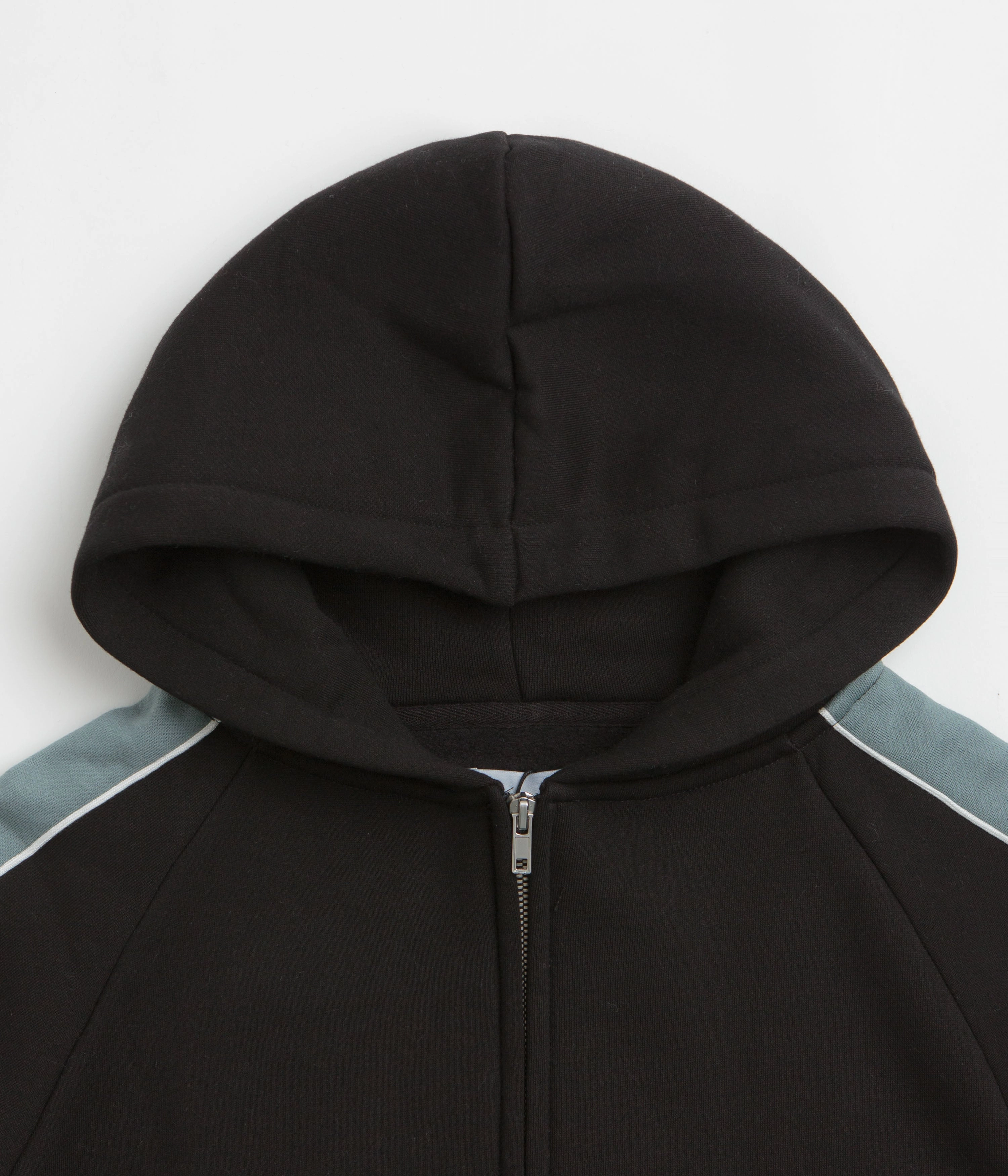 Butter Goods Connection Zip-Thru Hoodie - Black Arctic style