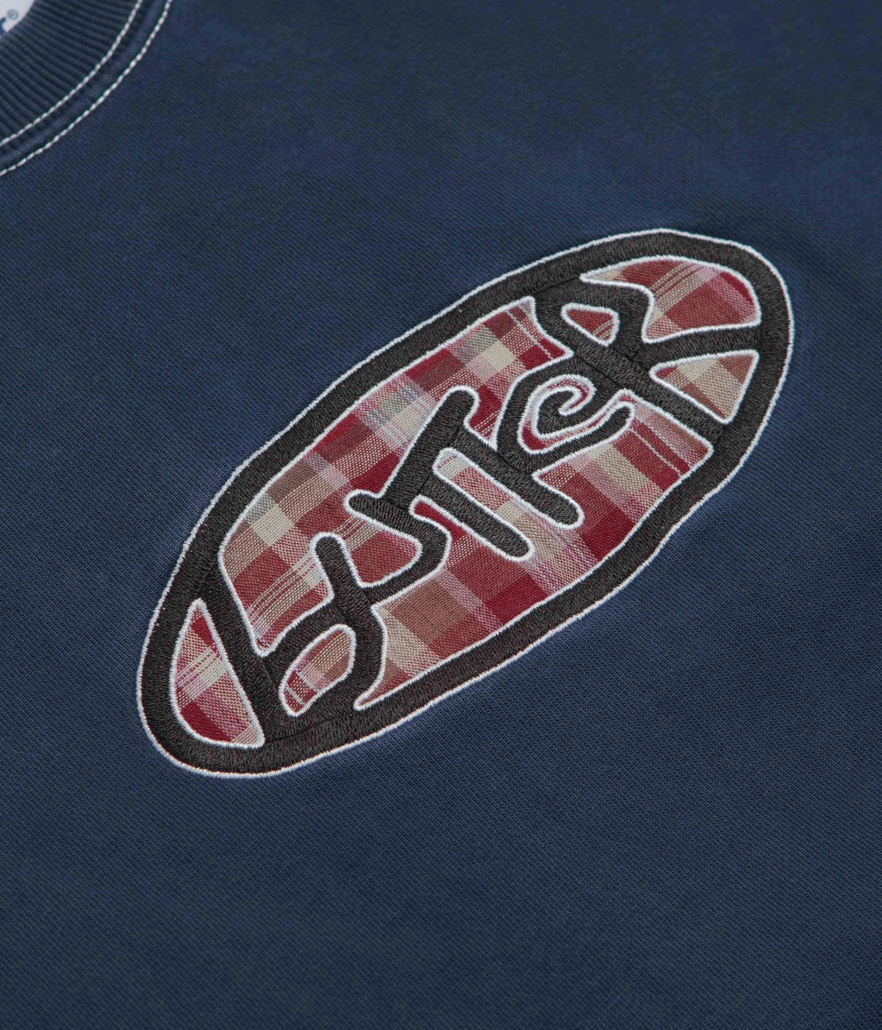 All-Weather Comfort Butter Goods Crust Crewneck Sweatshirt - Washed Navy