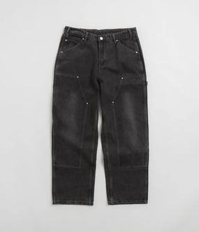 Butter Goods Davide Double Knee  Jeans - Washed Black Cool And Clean