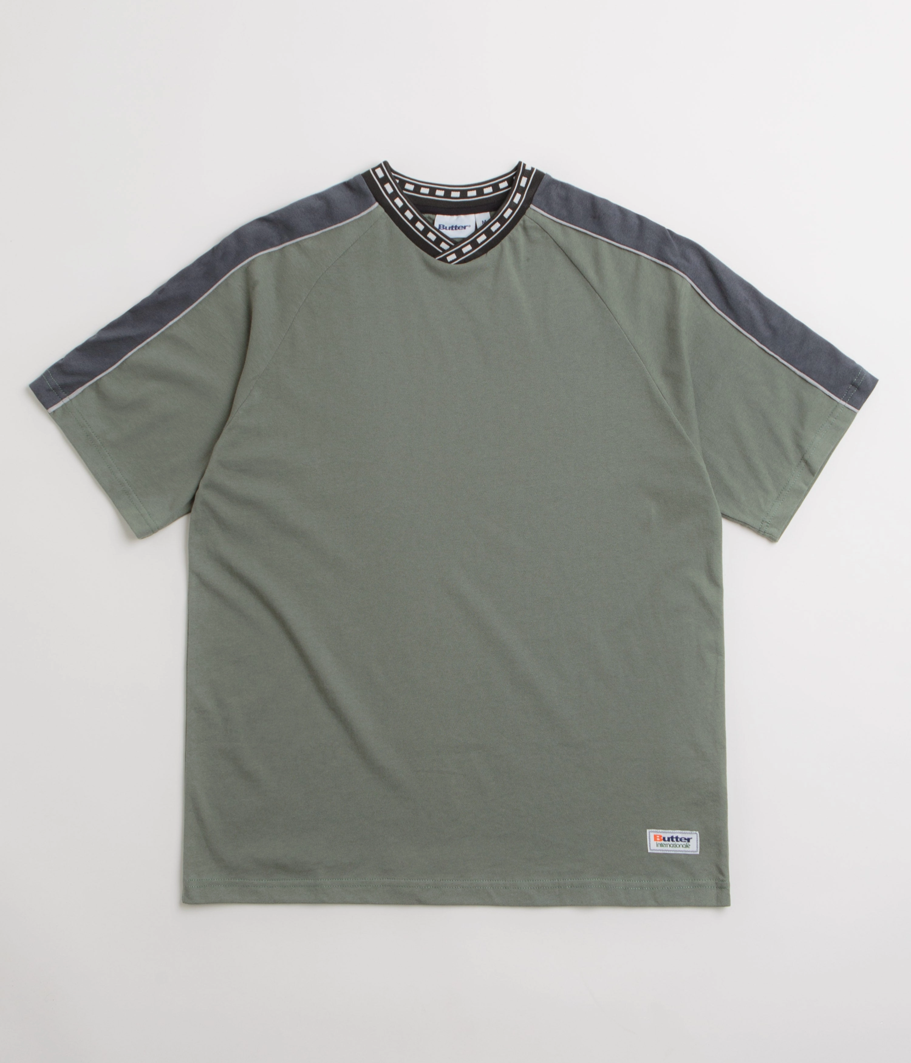 Butter Goods Drift T-Shirt - Safari Versatile Wardrobe Piece
