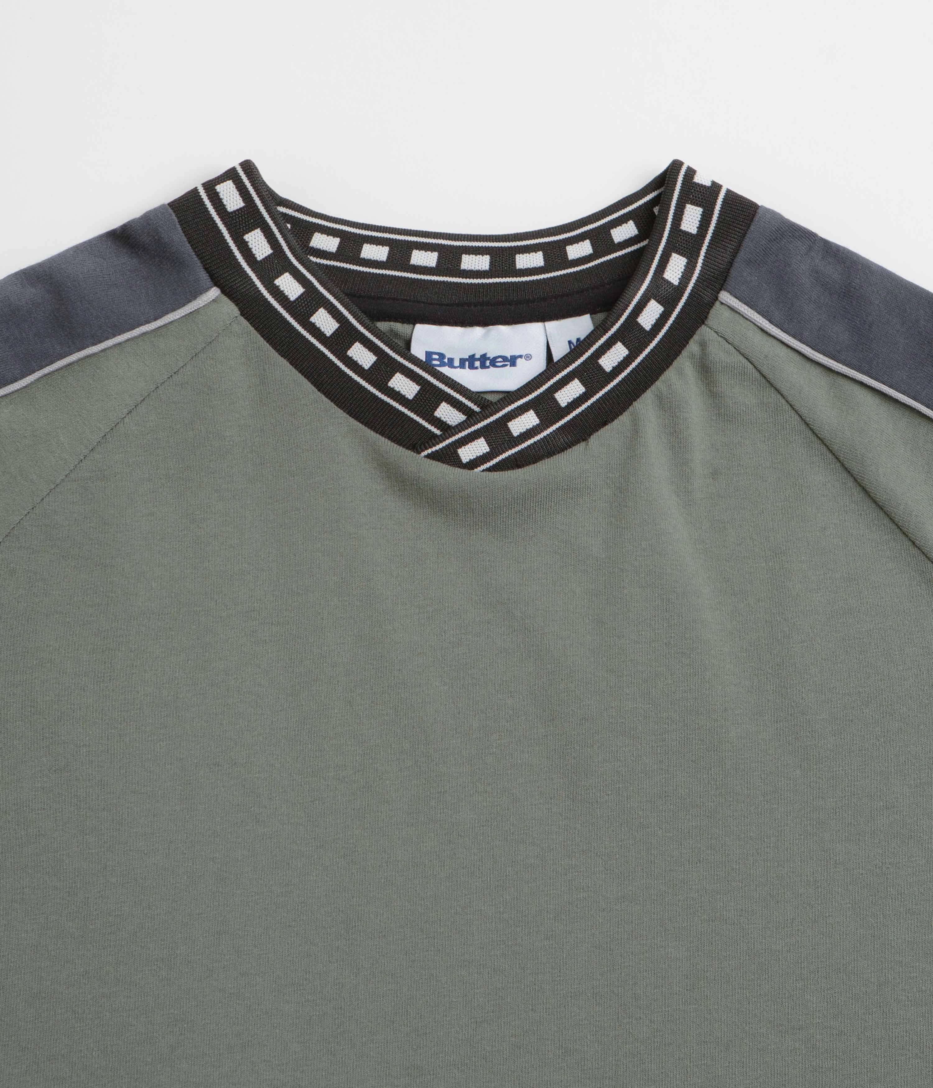 Breathable mesh Butter Goods Drift T-Shirt - Safari