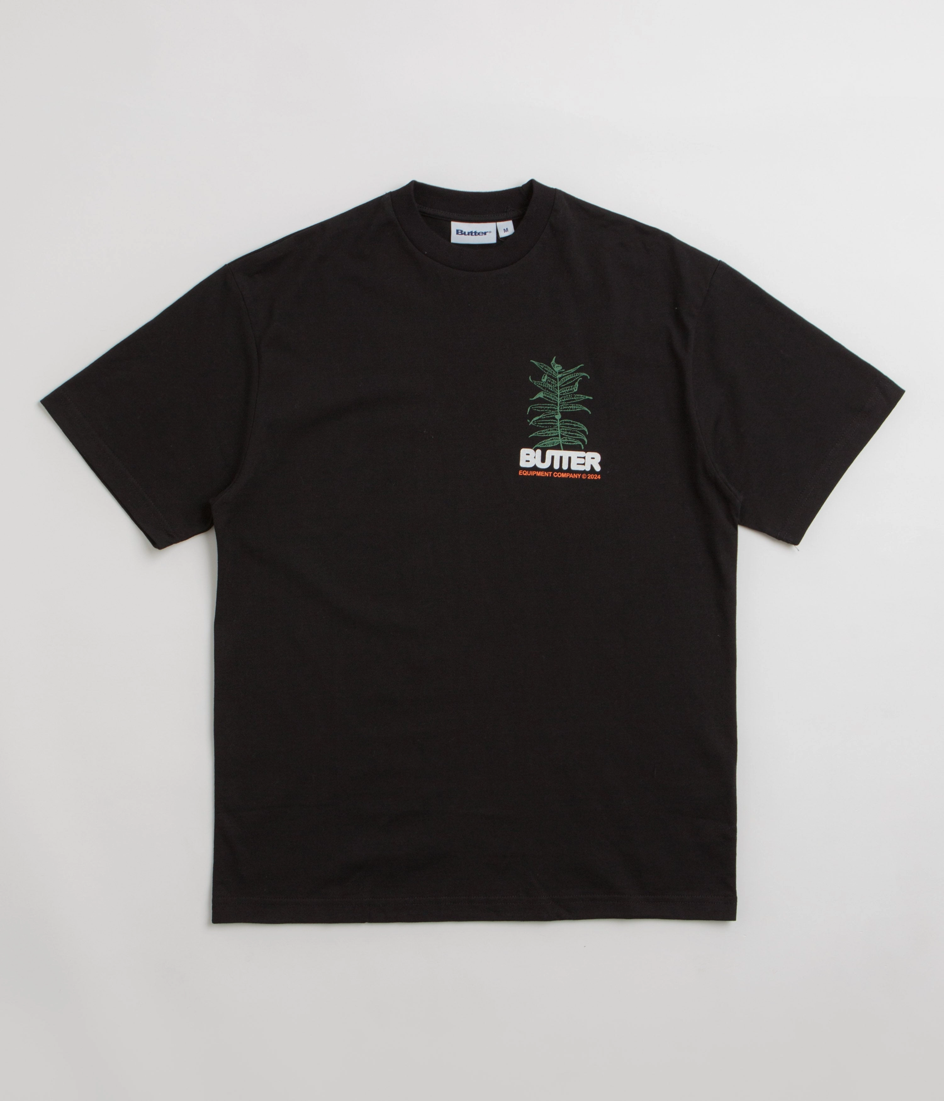 Butter Goods Earth T-Shirt - Black Weekend Wardrobe