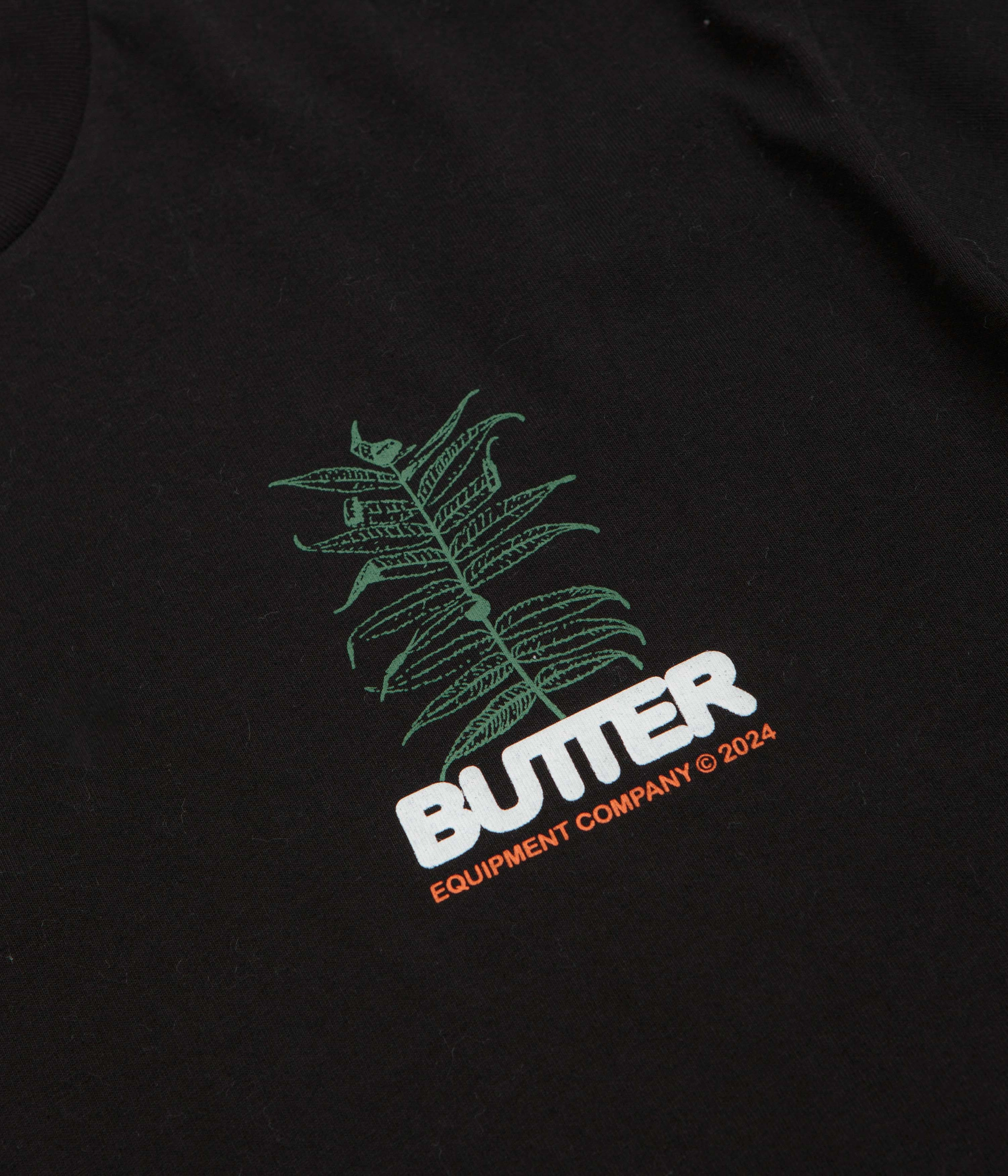 Butter Goods Earth T-Shirt - Black quick-drying Ultra Soft Finish