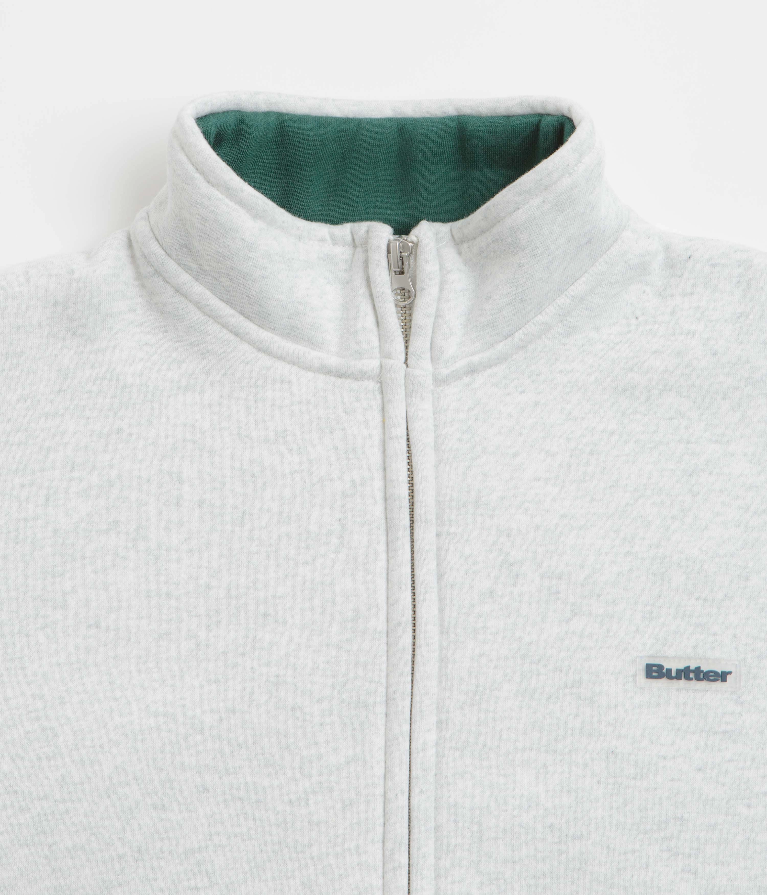 Butter Goods Endurance Zip-Thru Sweatshirt - Ash kids