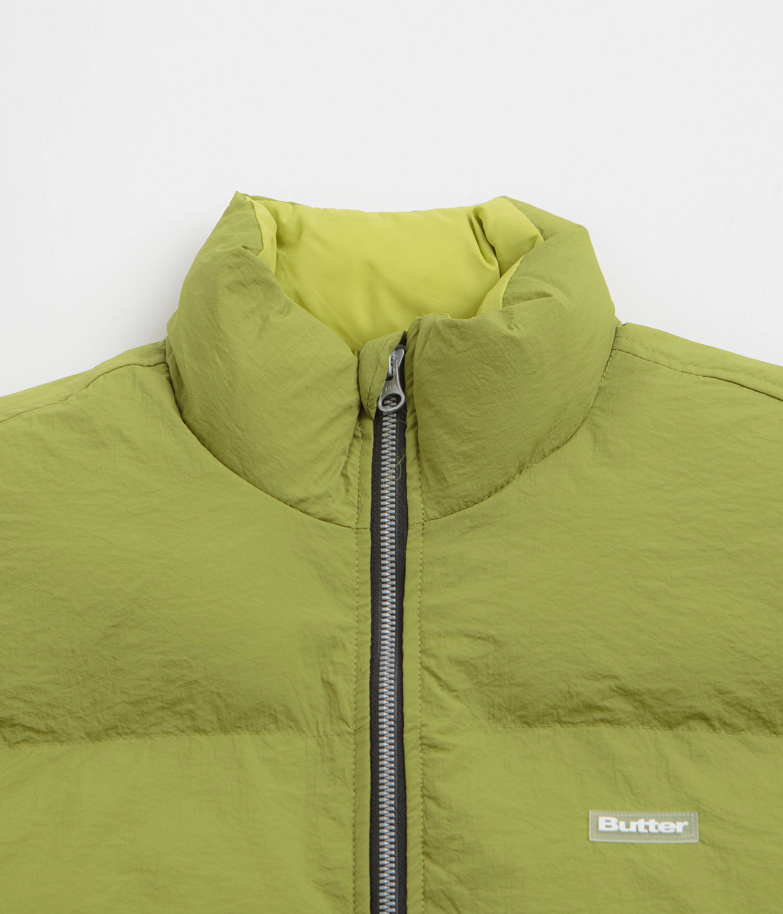 Butter Goods Endure Puffer Jacket - Matcha cruise trip