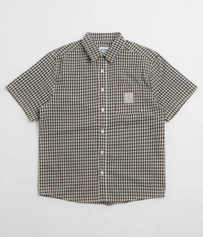Butter Goods Equipment Short Sleeve Shirt - Black Holiday Special