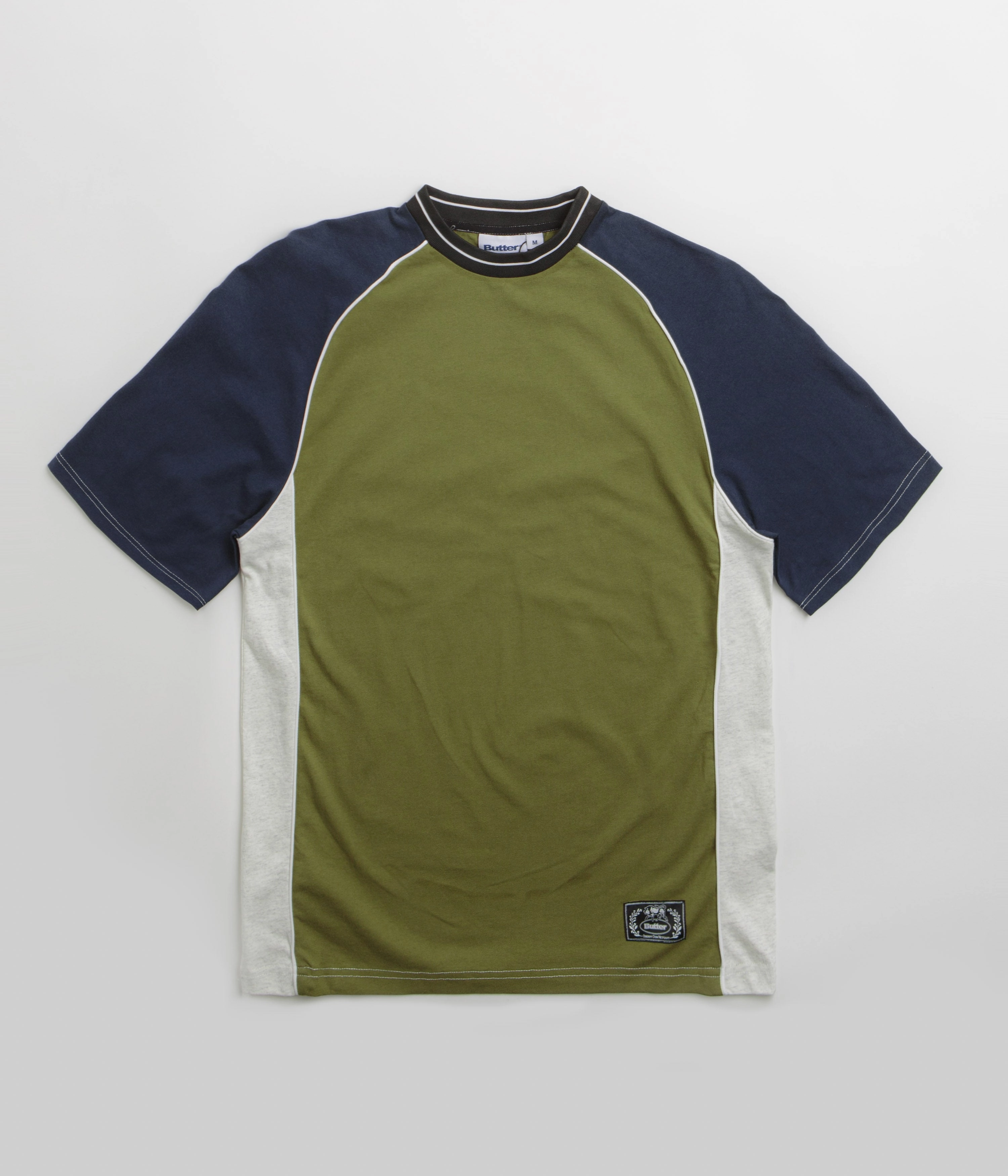 Cozy Wardrobe Butter Goods Lap T-Shirt - Moss