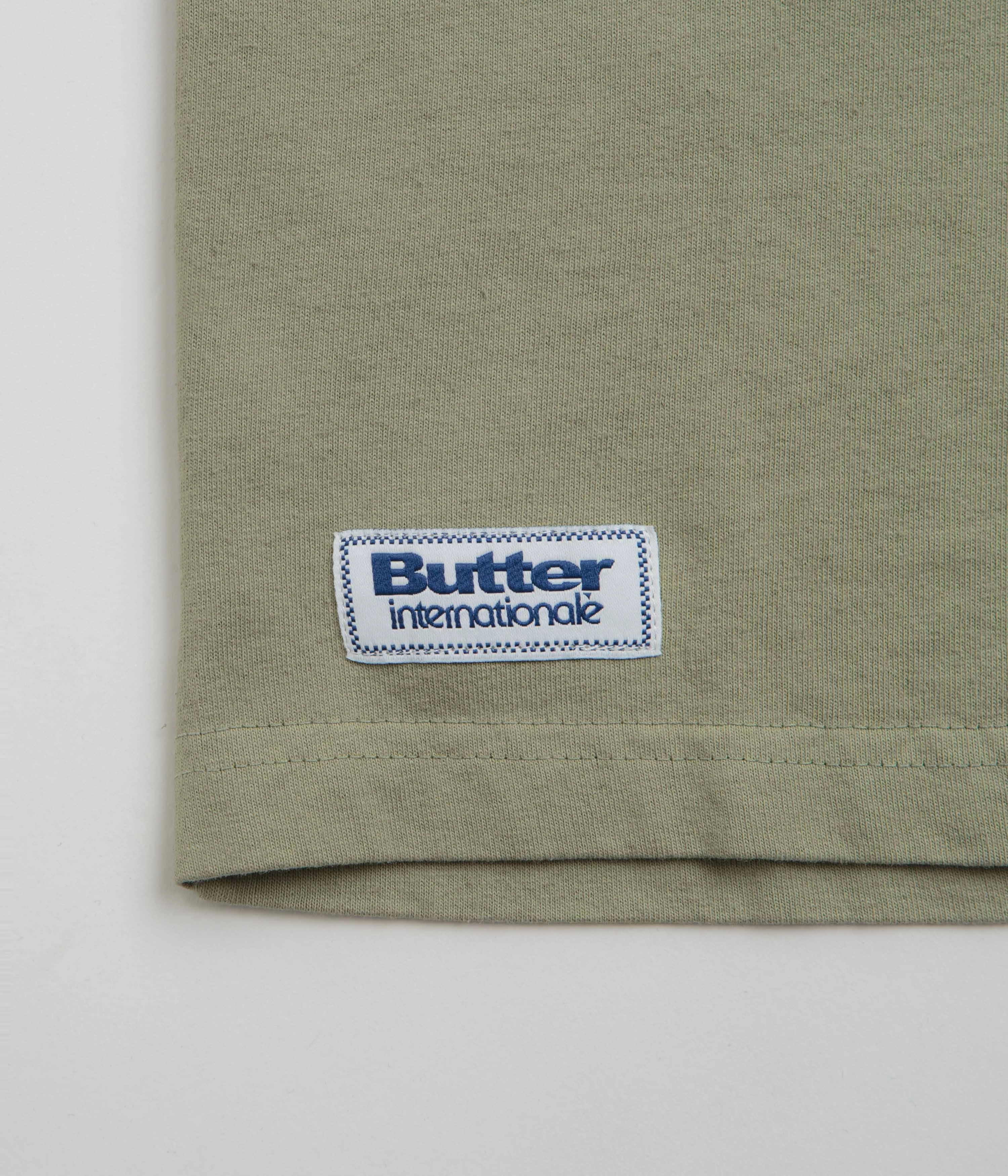 AntiStaticLining Scoop neck Butter Goods Movement T-Shirt - Army