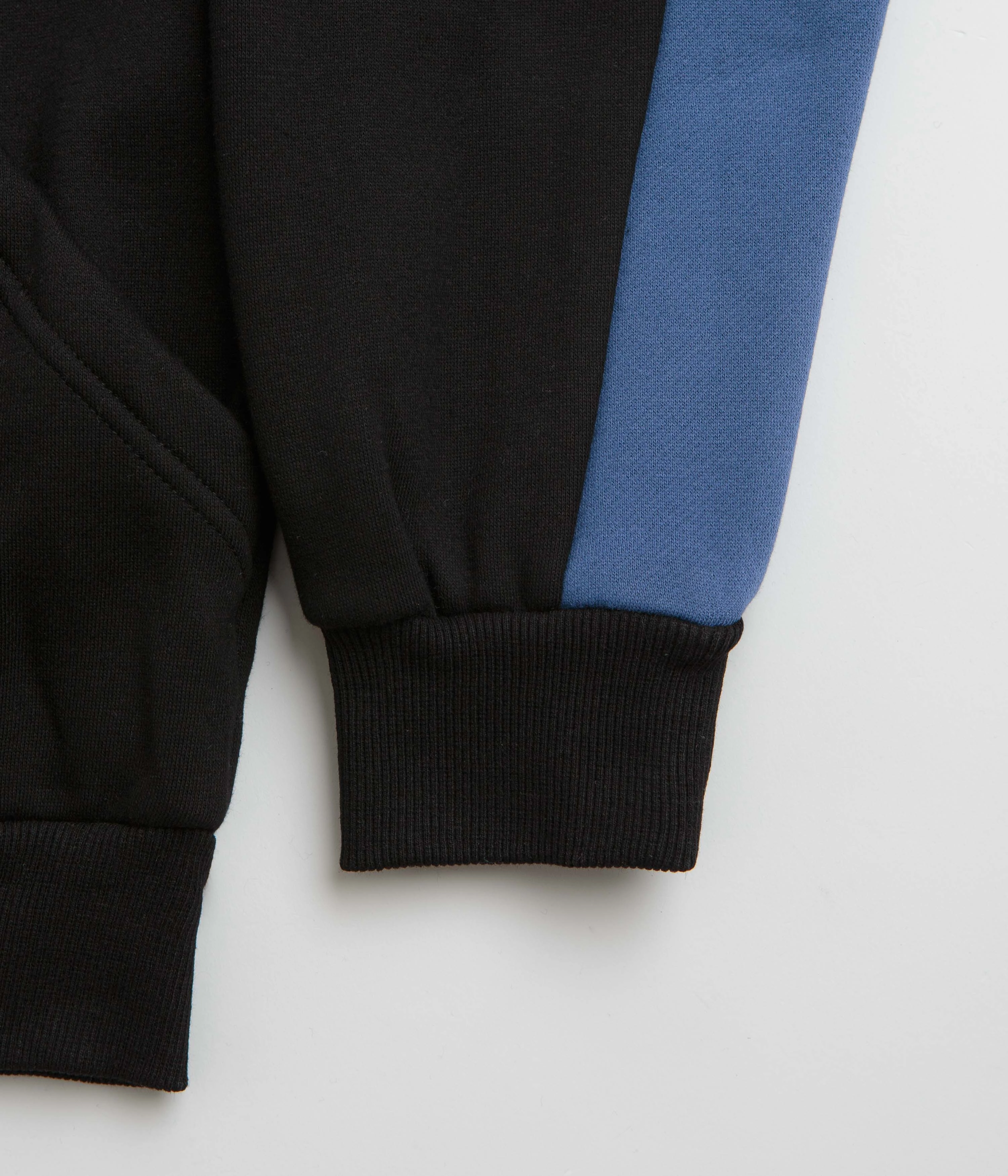 Street Energy Wear Butter Goods Panel Zip-Thru Hoodie - Black