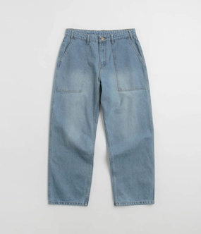 Butter Goods Patch Pocket Jeans - Faded Blue Work Ready Earthy Effortless Clothing