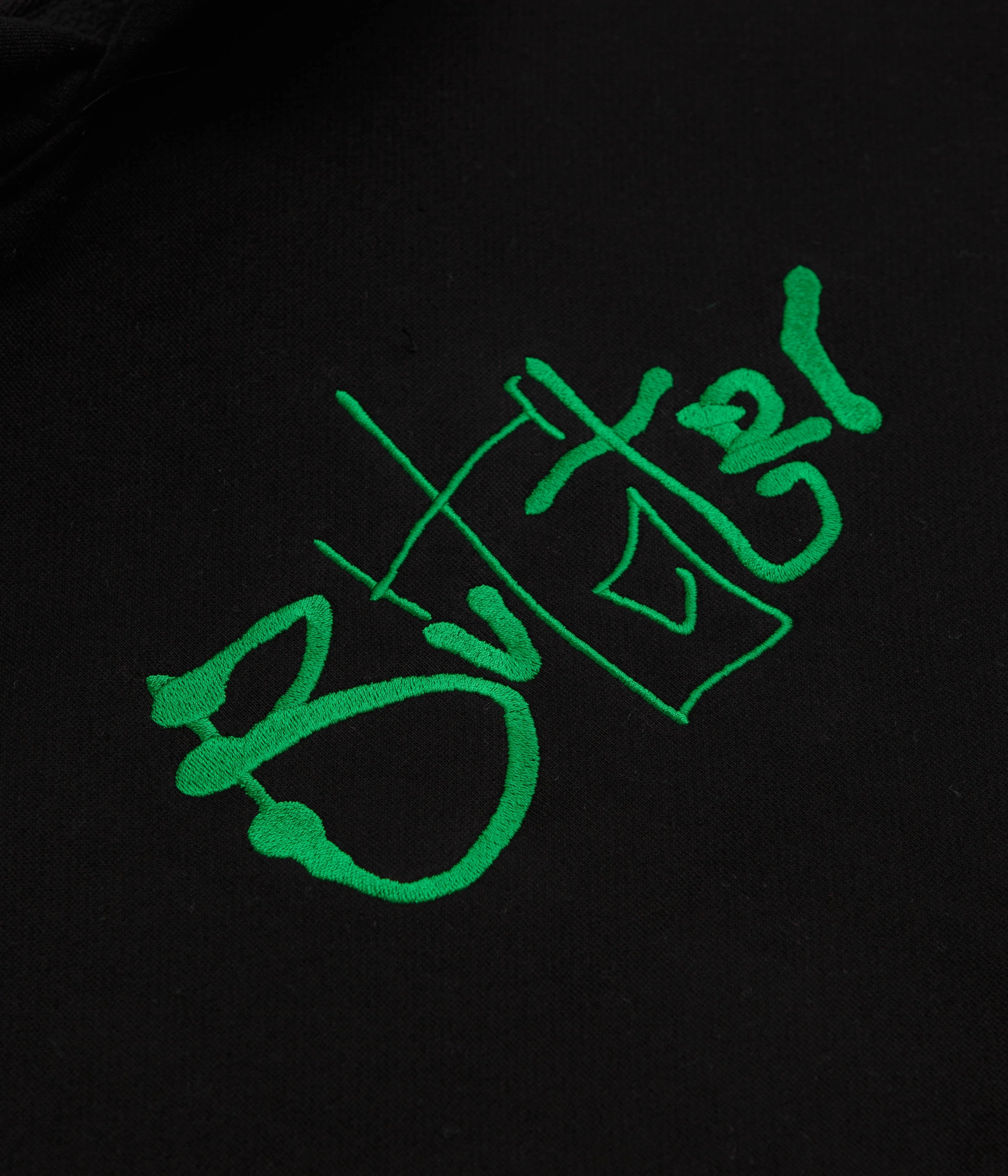 Butter Goods Scribble Hoodie - Black Classic Street