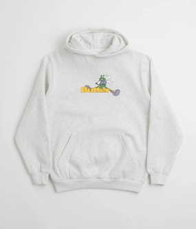 Sport Outfit Button up pockets Butter Goods Skeeter Hoodie - Ash