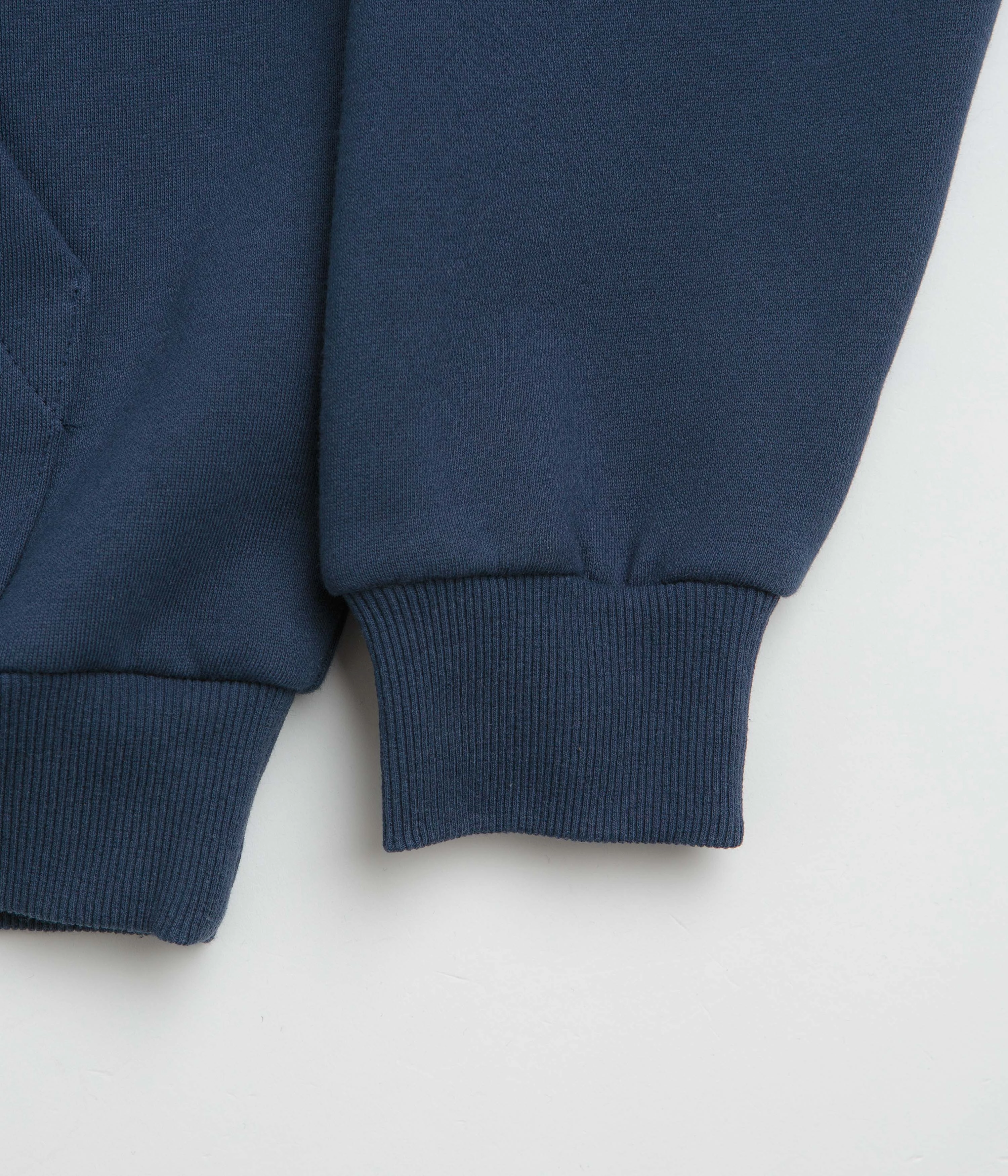 High Neck Collar Value Pack Butter Goods Snail Hoodie - Navy