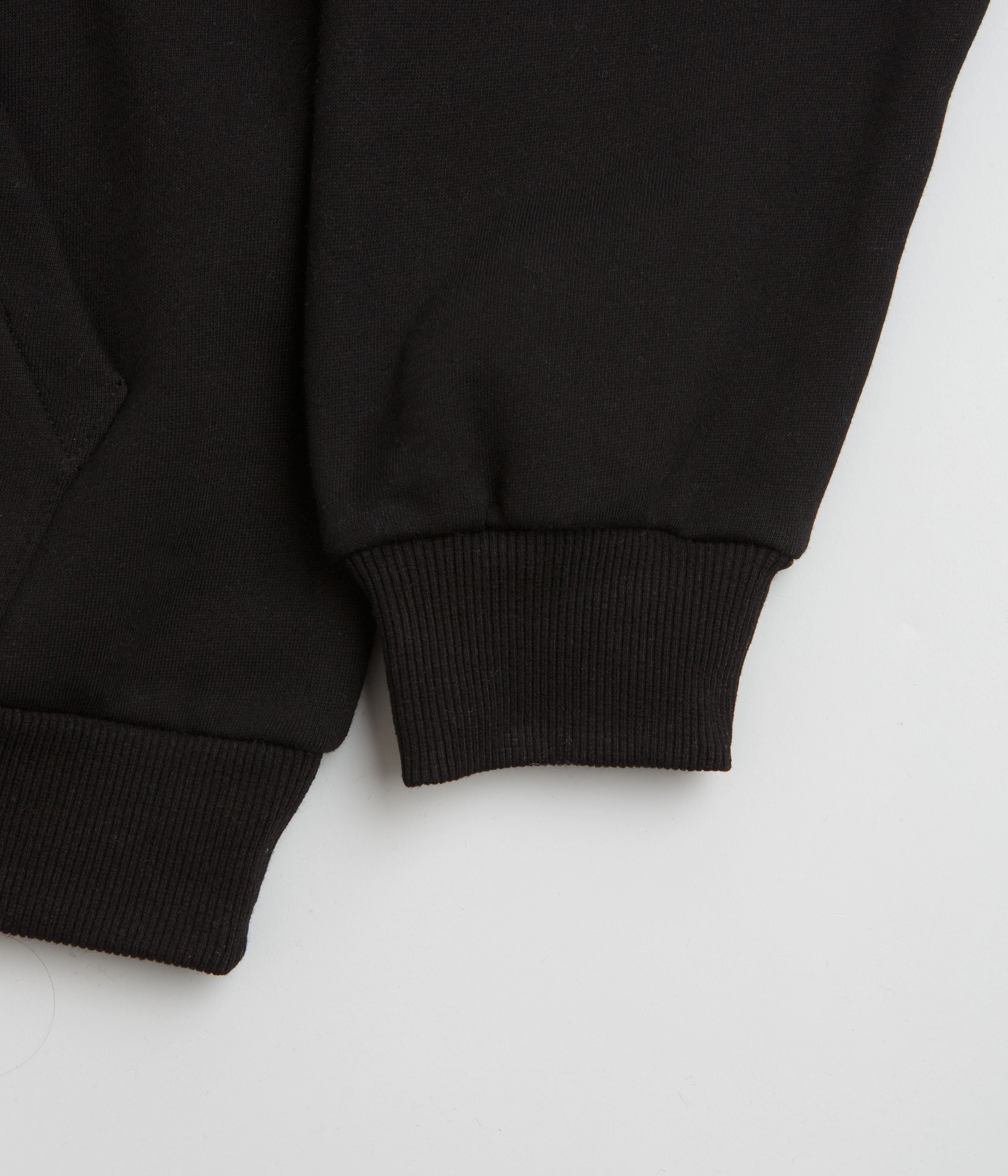 Butter Goods Vortex Hoodie - Black Eco Certified Cotton Blend