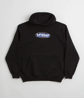 Butter Goods Vortex Hoodie - Black Goat like
