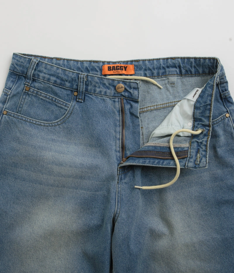 Butter Goods Warped Jeans - Washed Mid Blue Urban Mood
