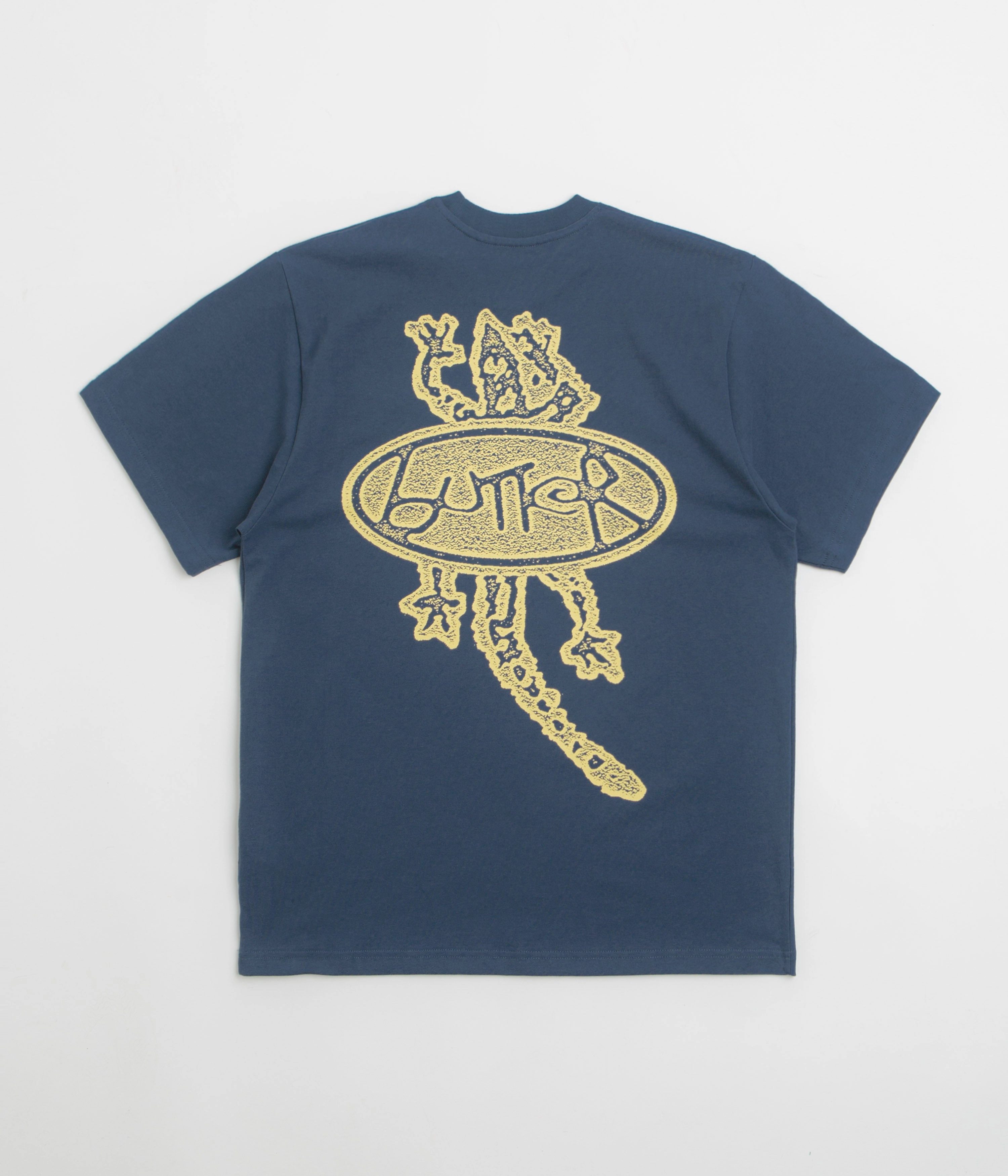 Indoor Event Modern Design Butter Goods Wipeout T-Shirt - Denim